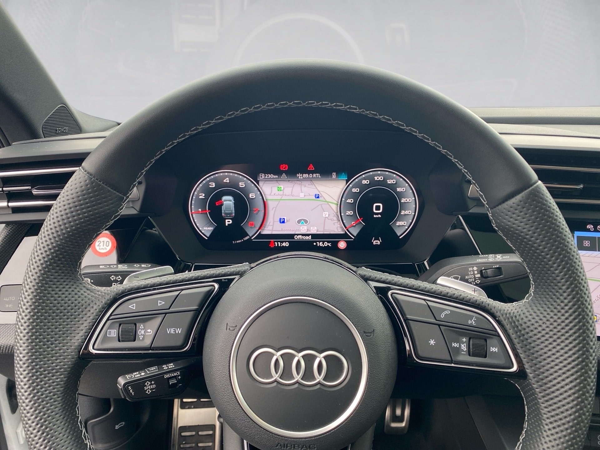 A3 Sportback 30 TFSI S line S-tronic LED Navi ACC Standhzg.
