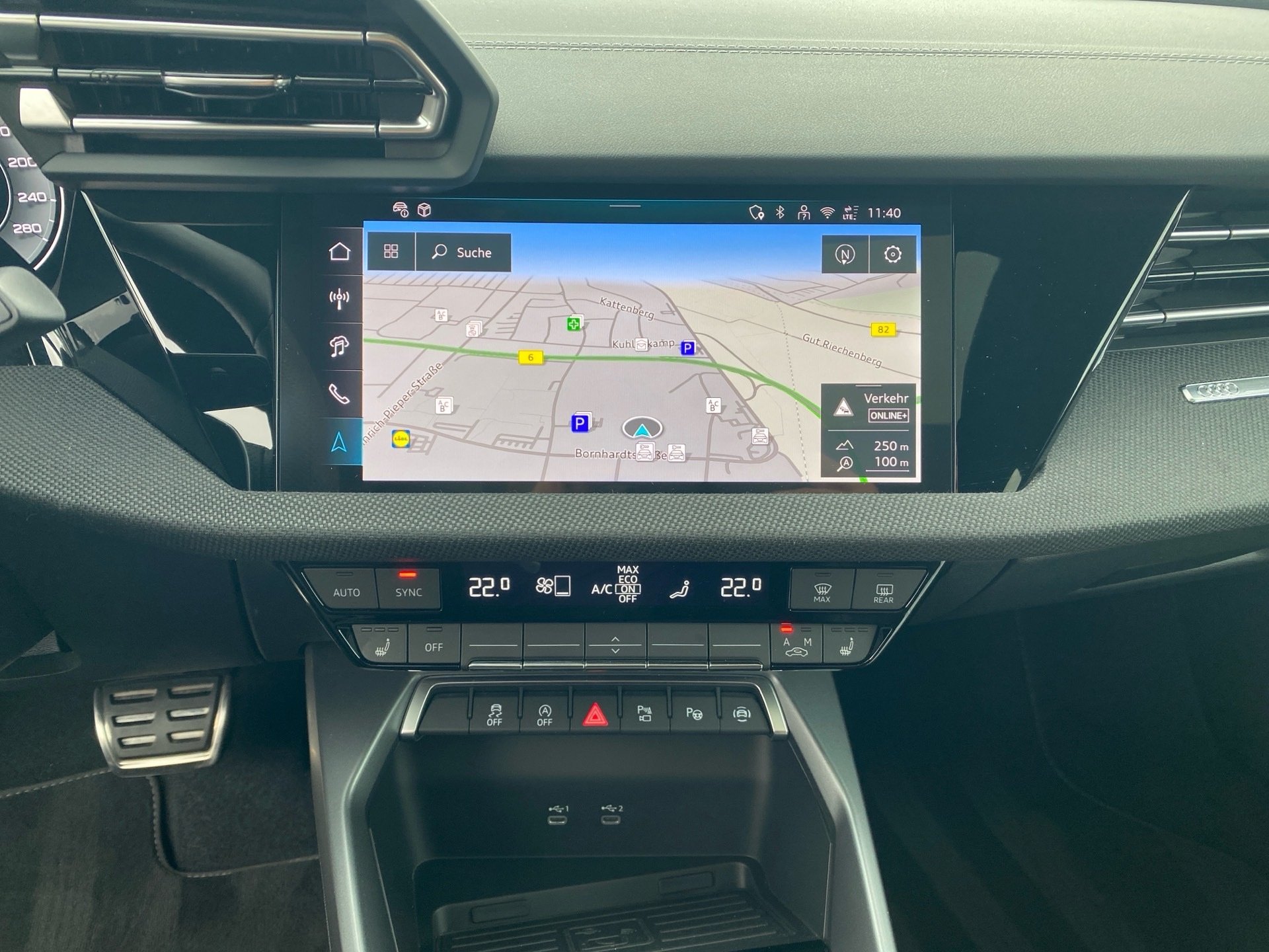 A3 Sportback 30 TFSI S line S-tronic LED Navi ACC Standhzg.