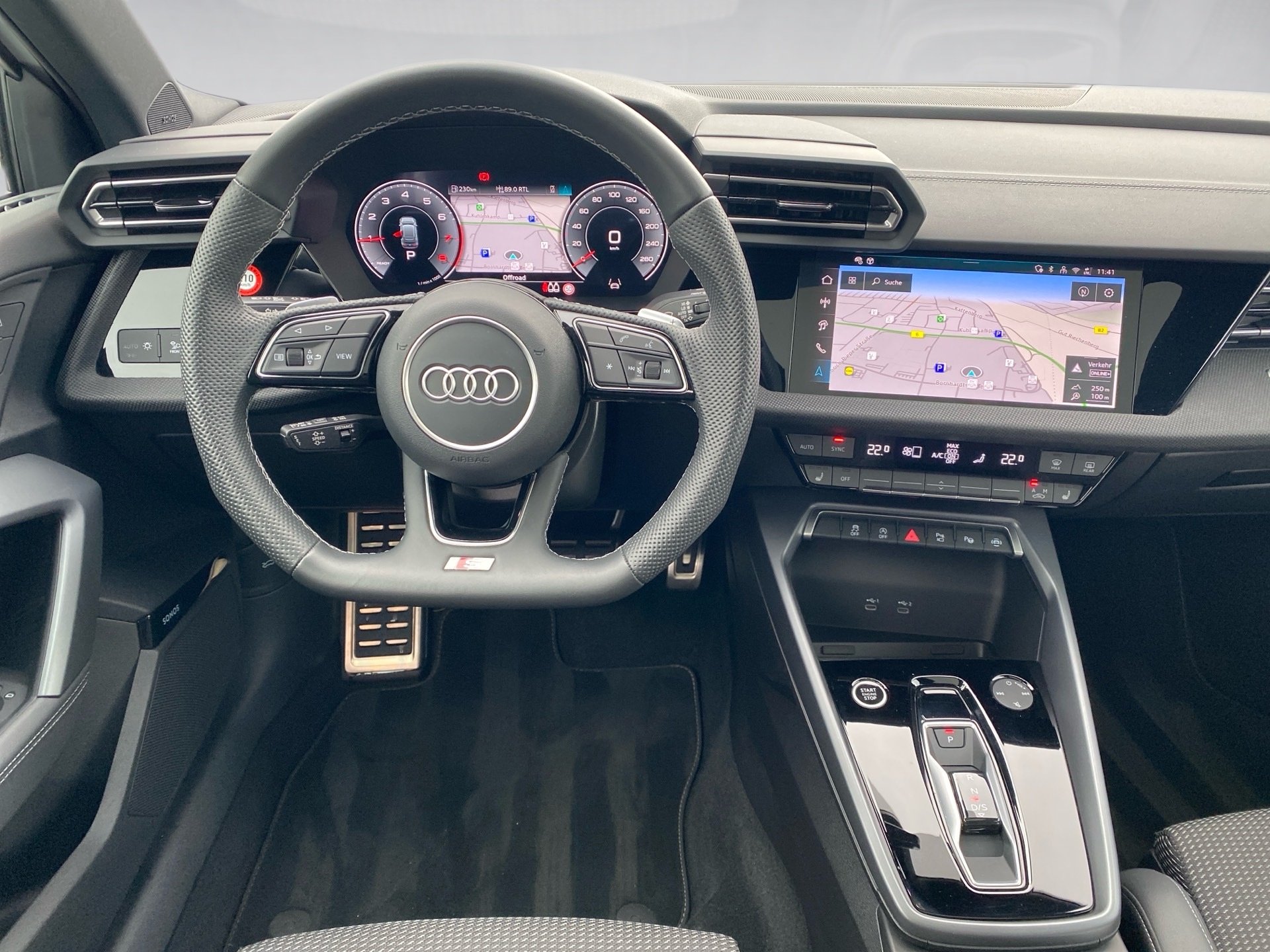 A3 Sportback 30 TFSI S line S-tronic LED Navi ACC Standhzg.