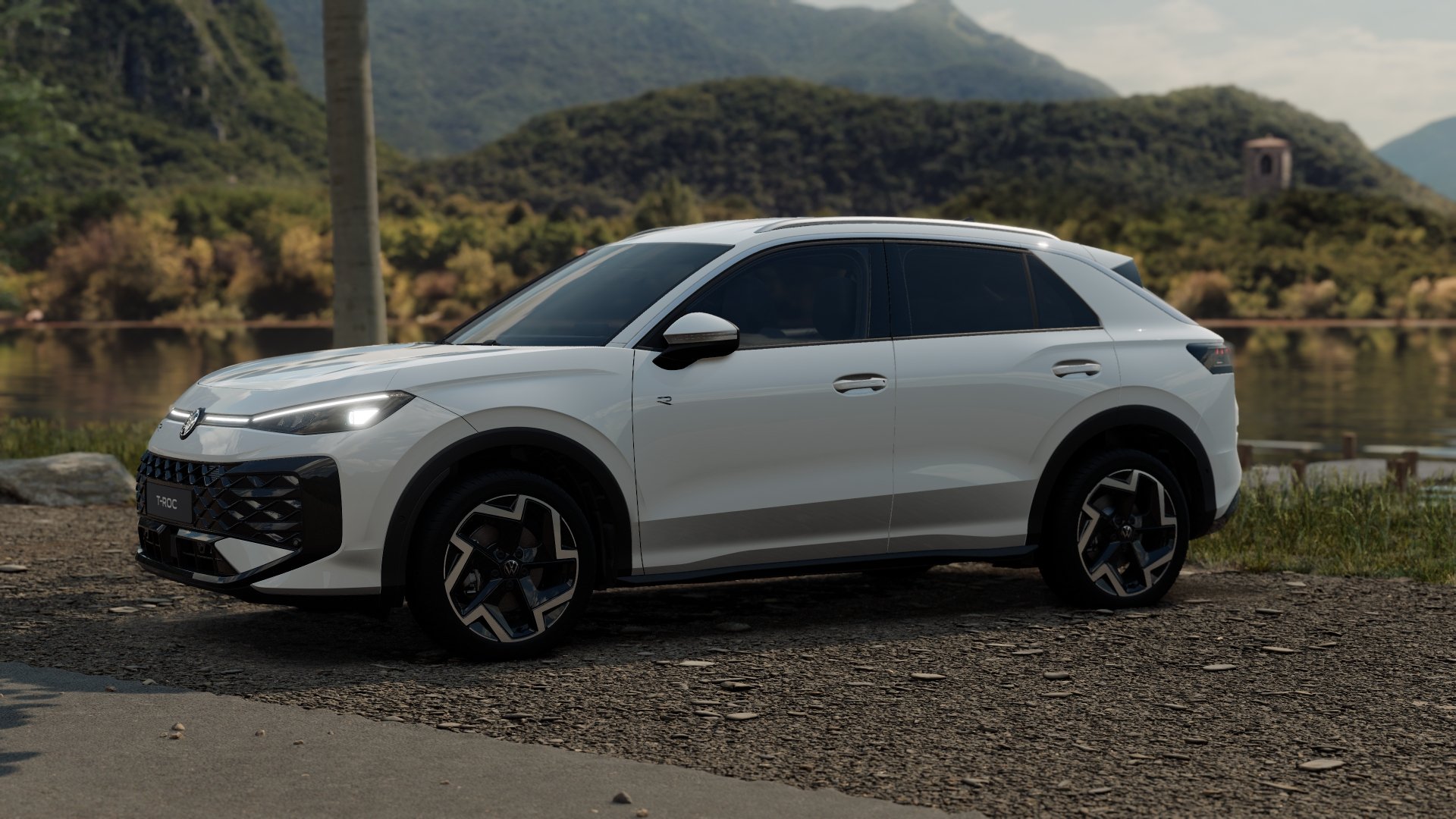 T-Roc 1.5 eTSI R-Line DSG Matrix AHK Navi ACC RFK