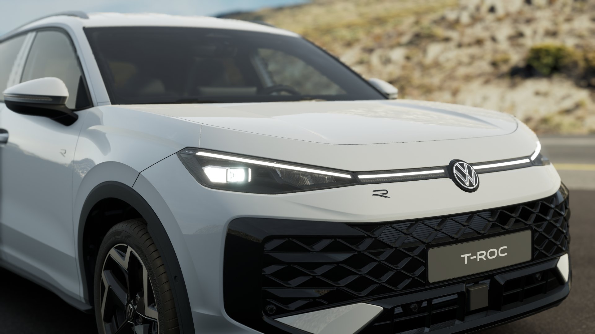 T-Roc 1.5 eTSI R-Line DSG Matrix AHK Navi ACC RFK