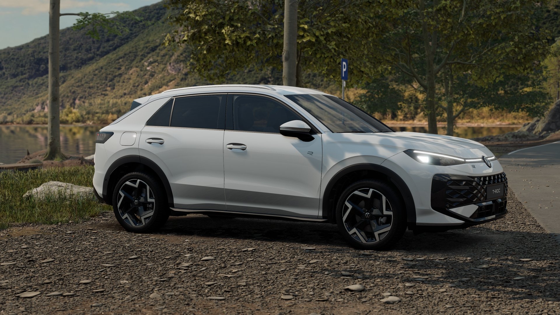 T-Roc 1.5 eTSI R-Line DSG Matrix AHK Navi ACC RFK