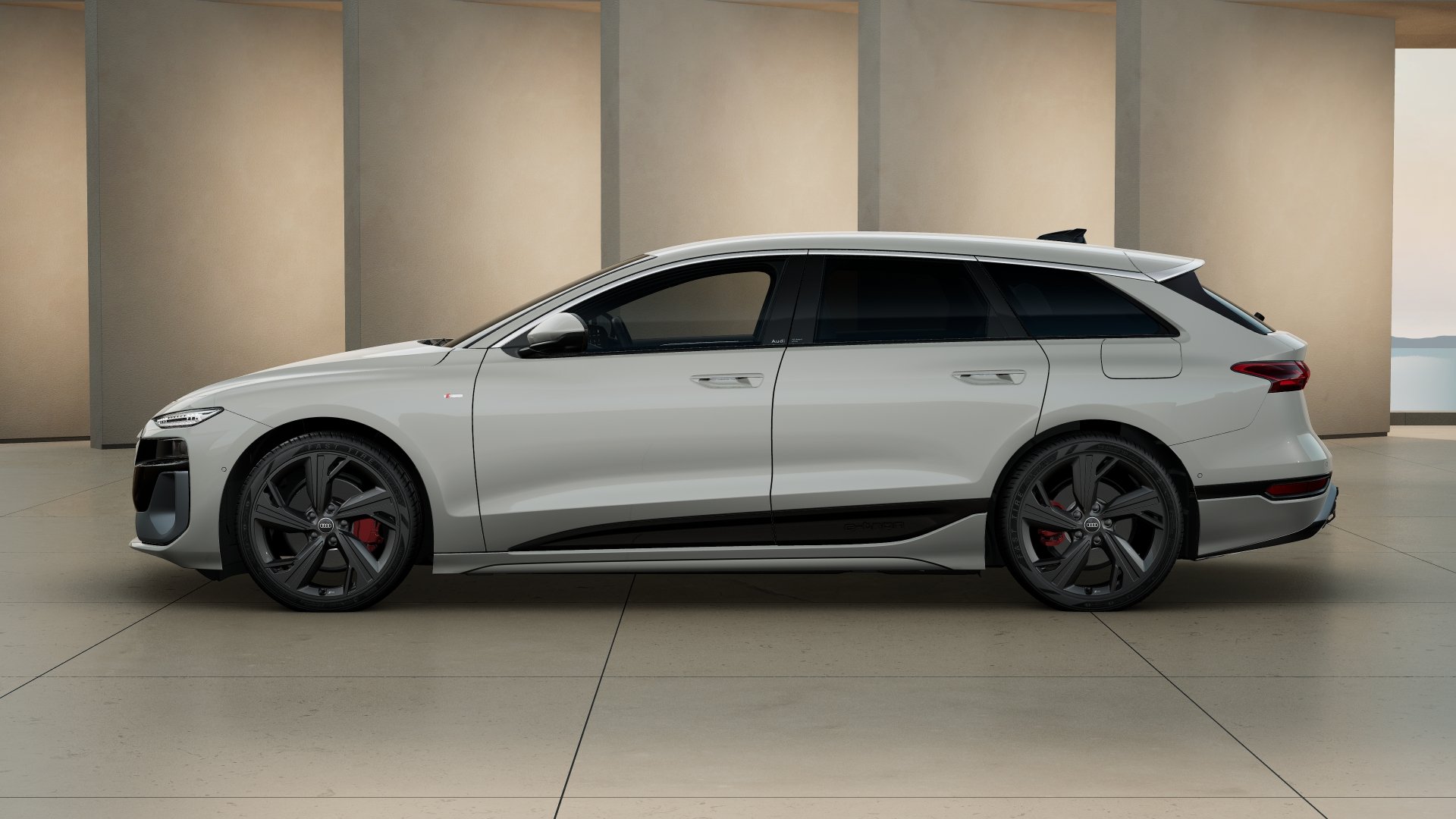 A6 Avant e-tron S line Matrix AHK 360° Standhzg.