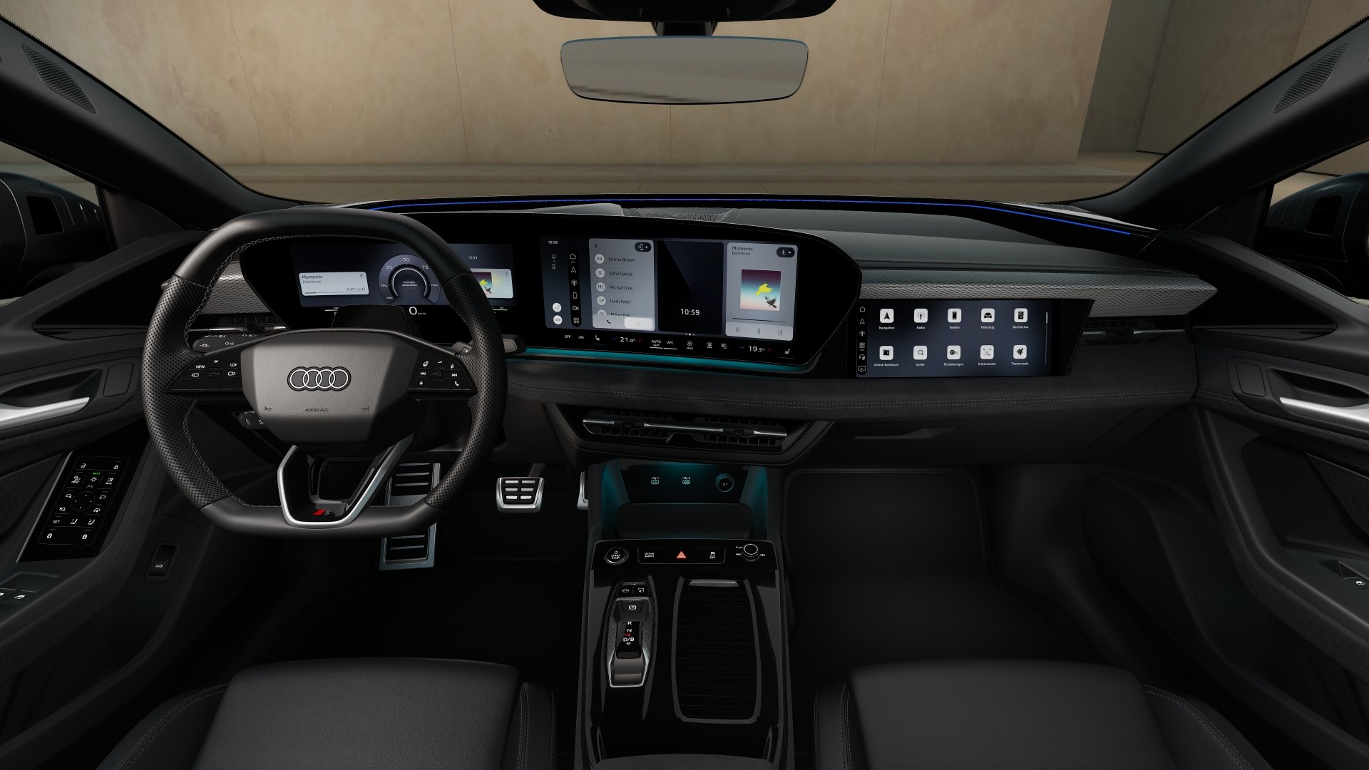 A6 Sportback e-tron S line Matrix AHK Luft HuD 360° B&O