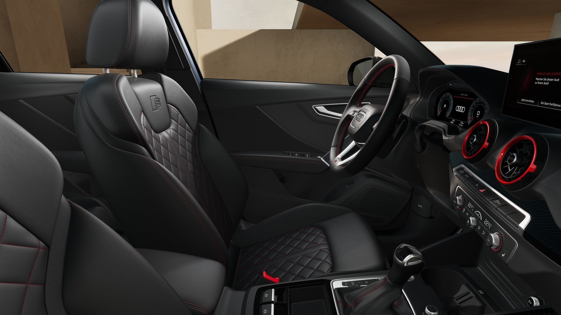 Q2 35 TFSI S line competition Pano Matrix LED LM