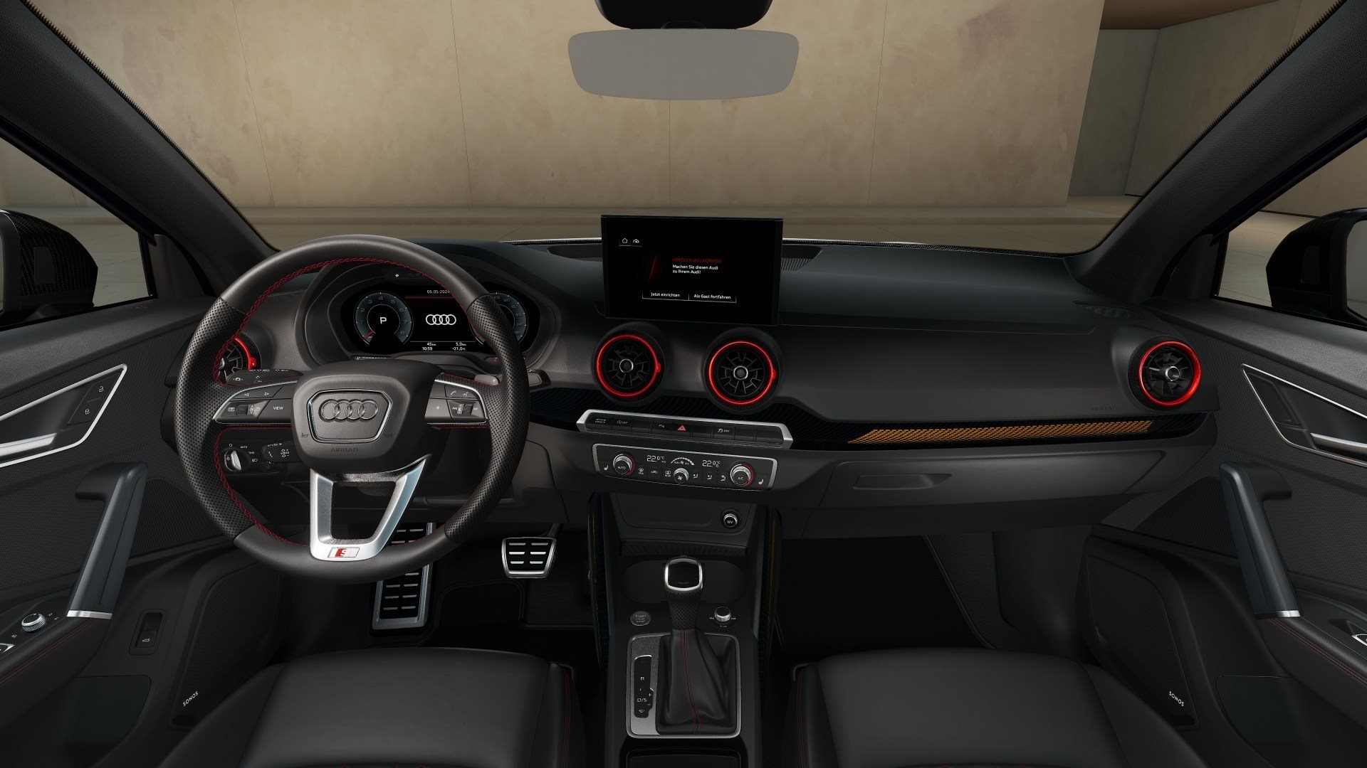 Q2 35 TFSI S line competition Pano Matrix LED LM