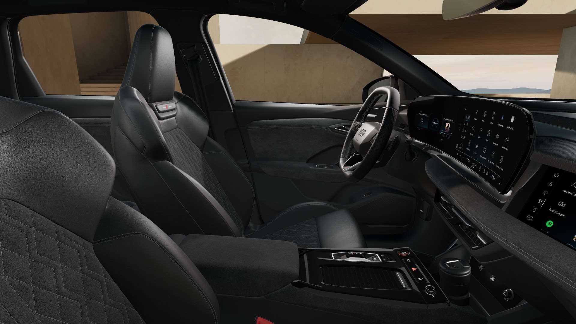 SQ6 e-tron 360 kW quattro edition one AHK Pano HuD