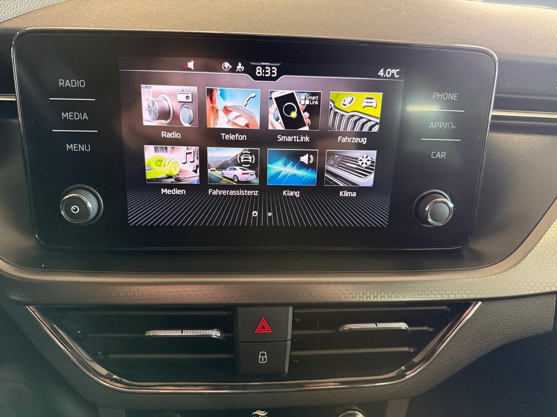 Kamiq 1.5 TSI Clever LED ACC AHK RFK 2xKlima ACC