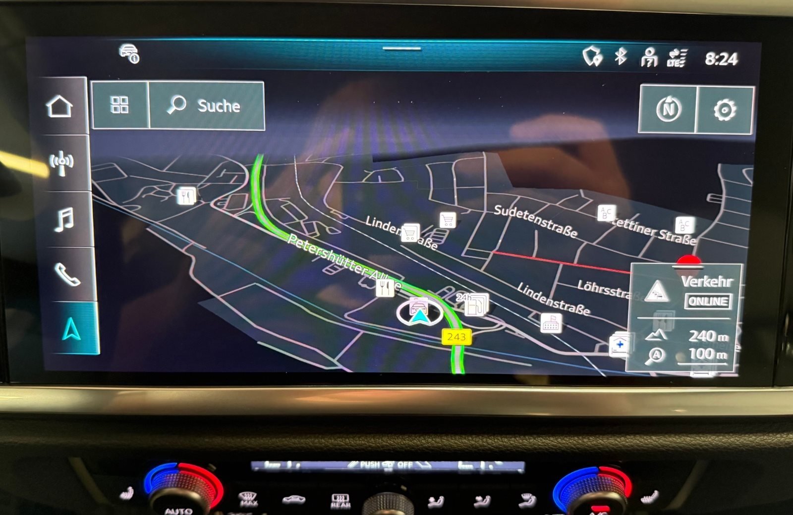 Q3 35 TFSI advanced Navi LED AHK VC Leder ACC LM