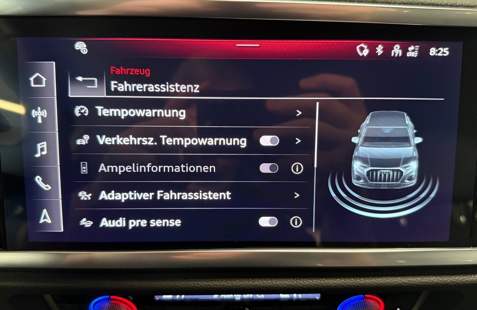 Q3 35 TFSI advanced Navi LED AHK VC Leder ACC LM