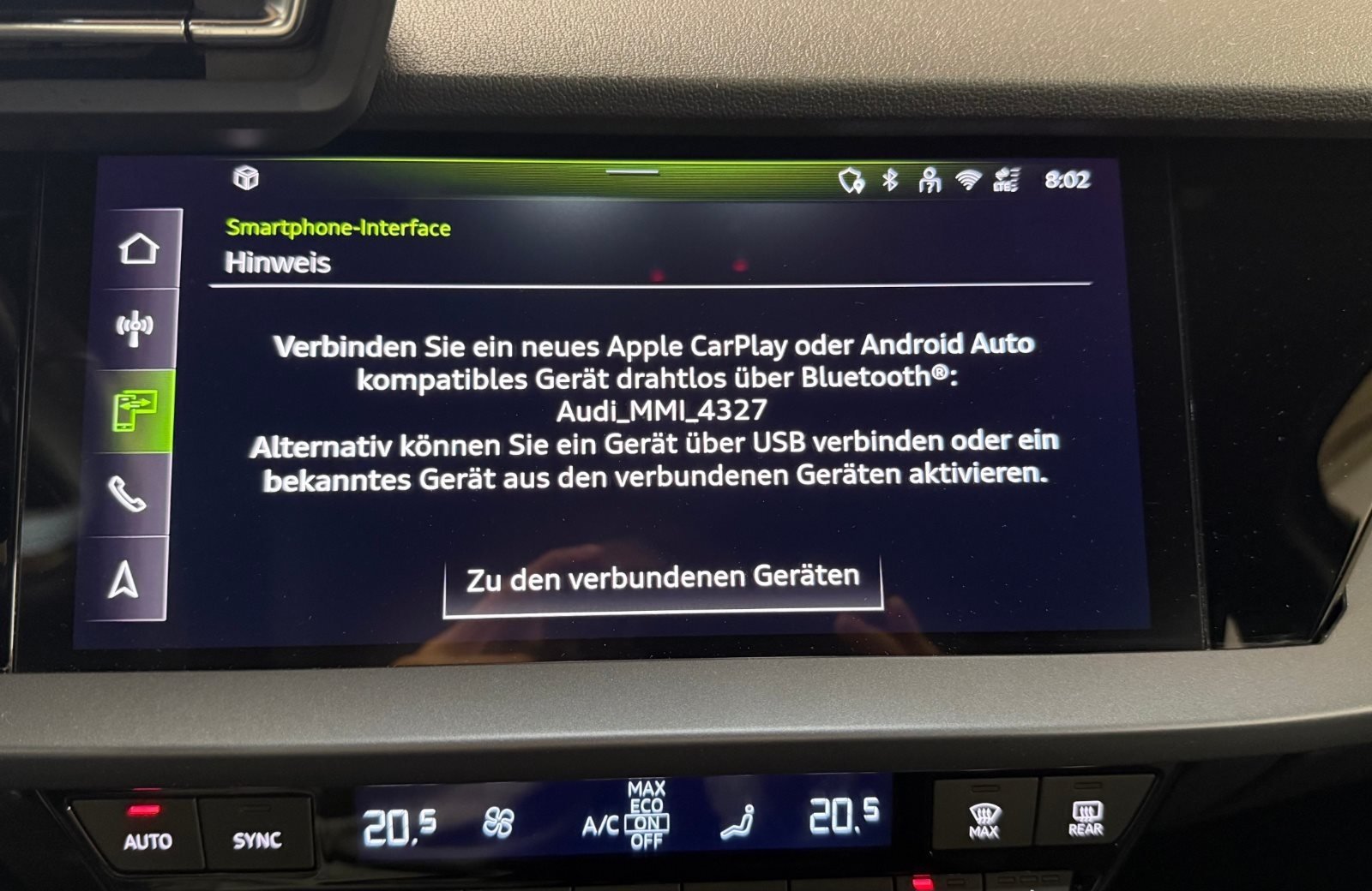 A3 Sportback 35 TFSI S-tronic LED Navi ACC RFK PDC SHZ