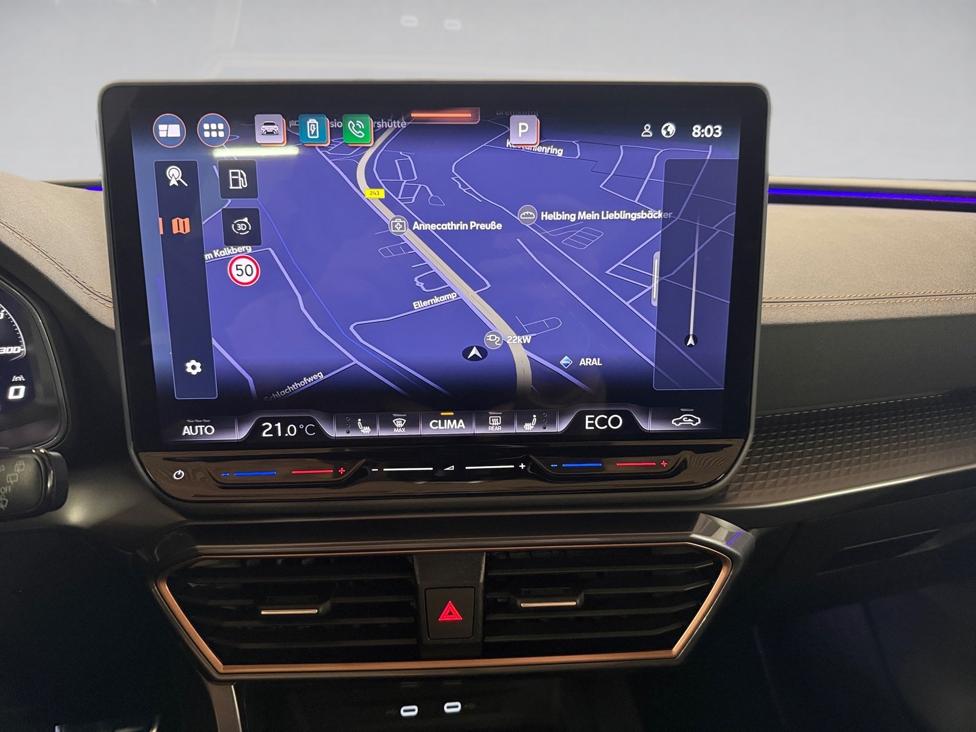 Leon Sportstourer VZ 1.5 TSI e-Hybrid DSG Edge Matrix Navi ACC