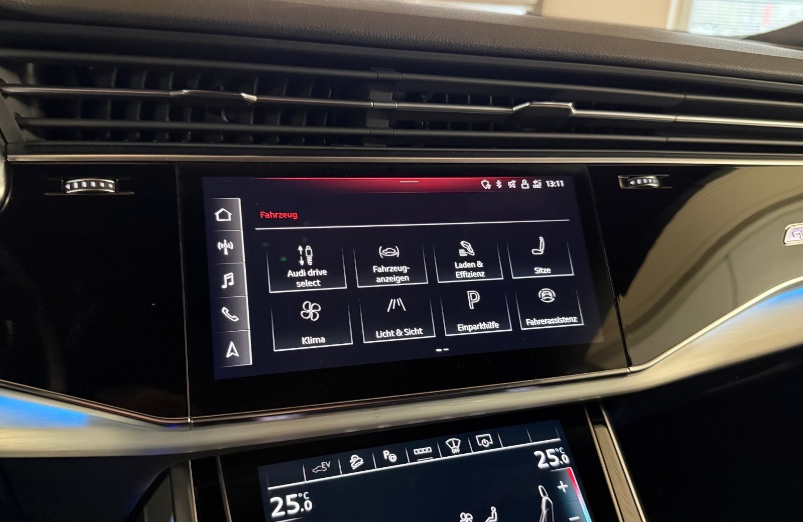 Q8 60 TFSIe S line quattro Tiptronic Matrix HuD Luft Nacht B&O
