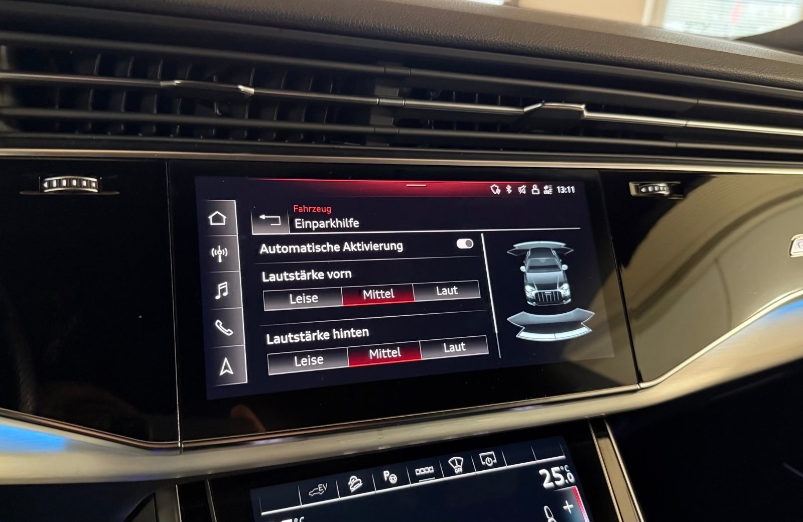 Q8 60 TFSIe S line quattro Tiptronic Matrix HuD Luft Nacht B&O