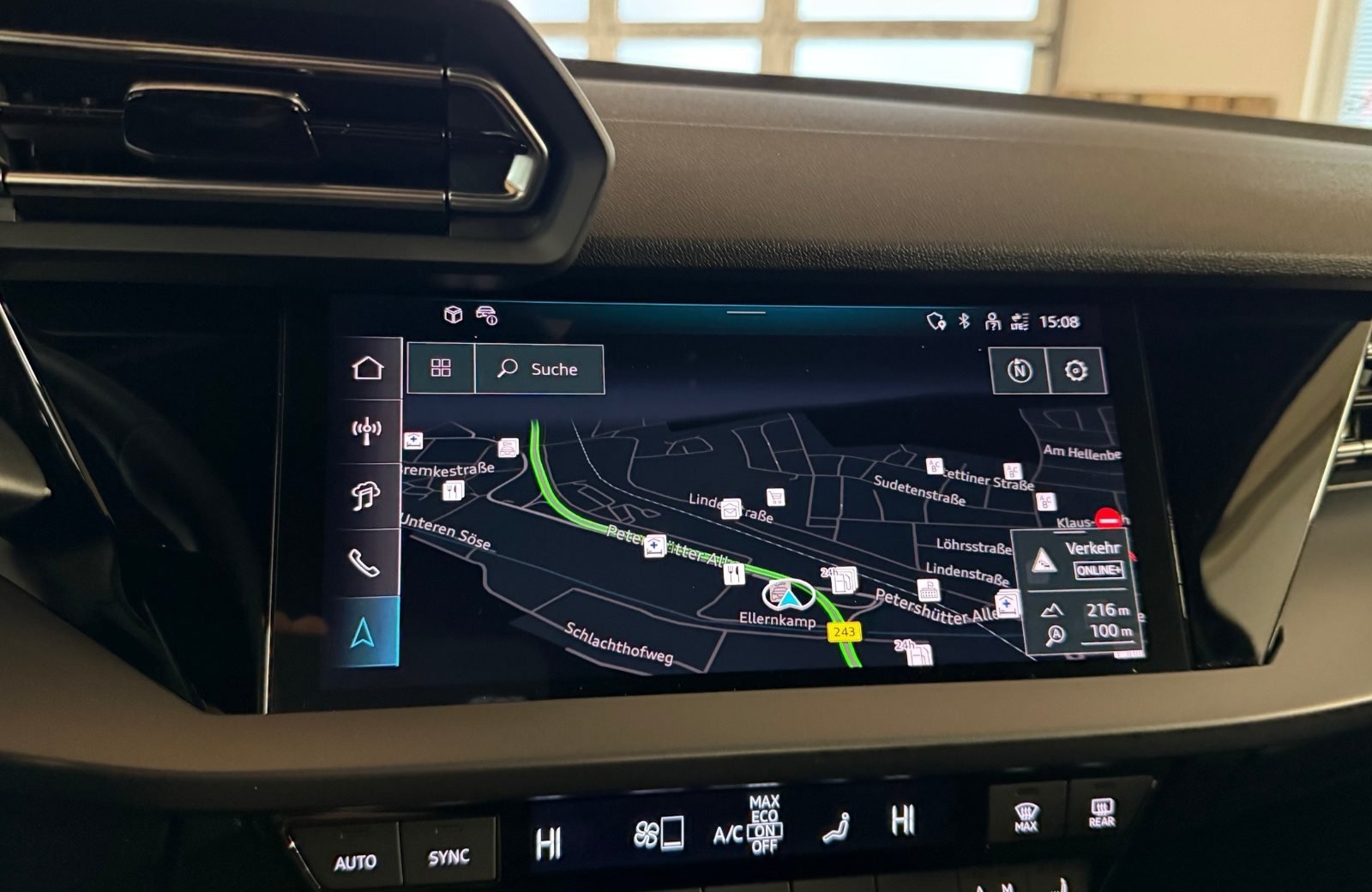 A3 Sportback 35 TDI advanced S-tronic LED Navi AC HuD AHK RFK