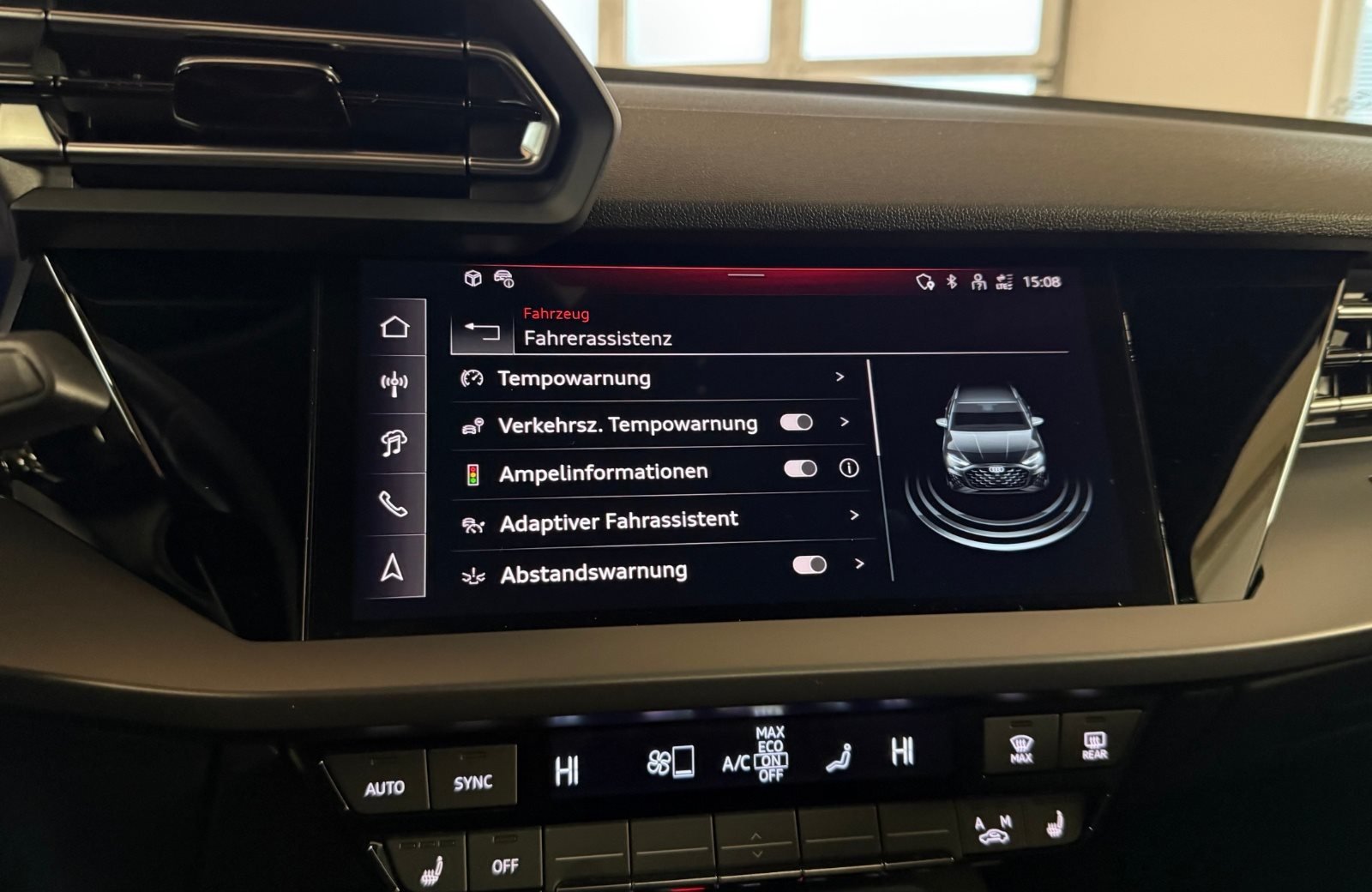 A3 Sportback 35 TDI advanced S-tronic LED Navi AC HuD AHK RFK