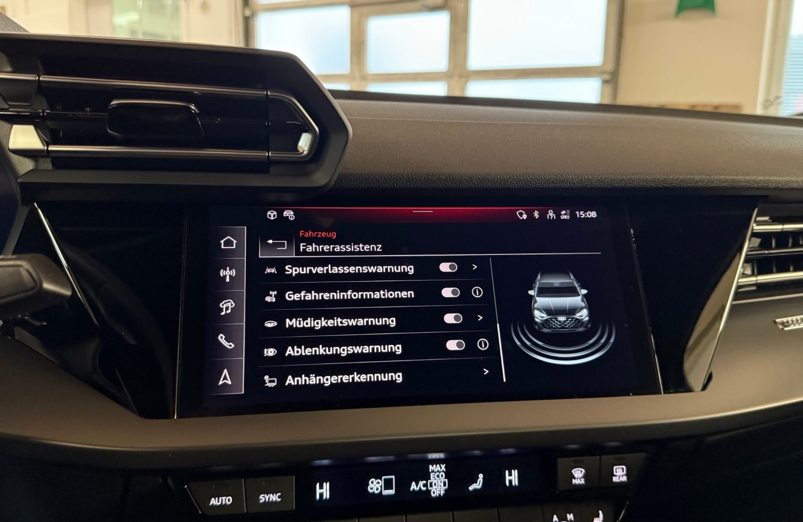 A3 Sportback 35 TDI advanced S-tronic LED Navi AC HuD AHK RFK