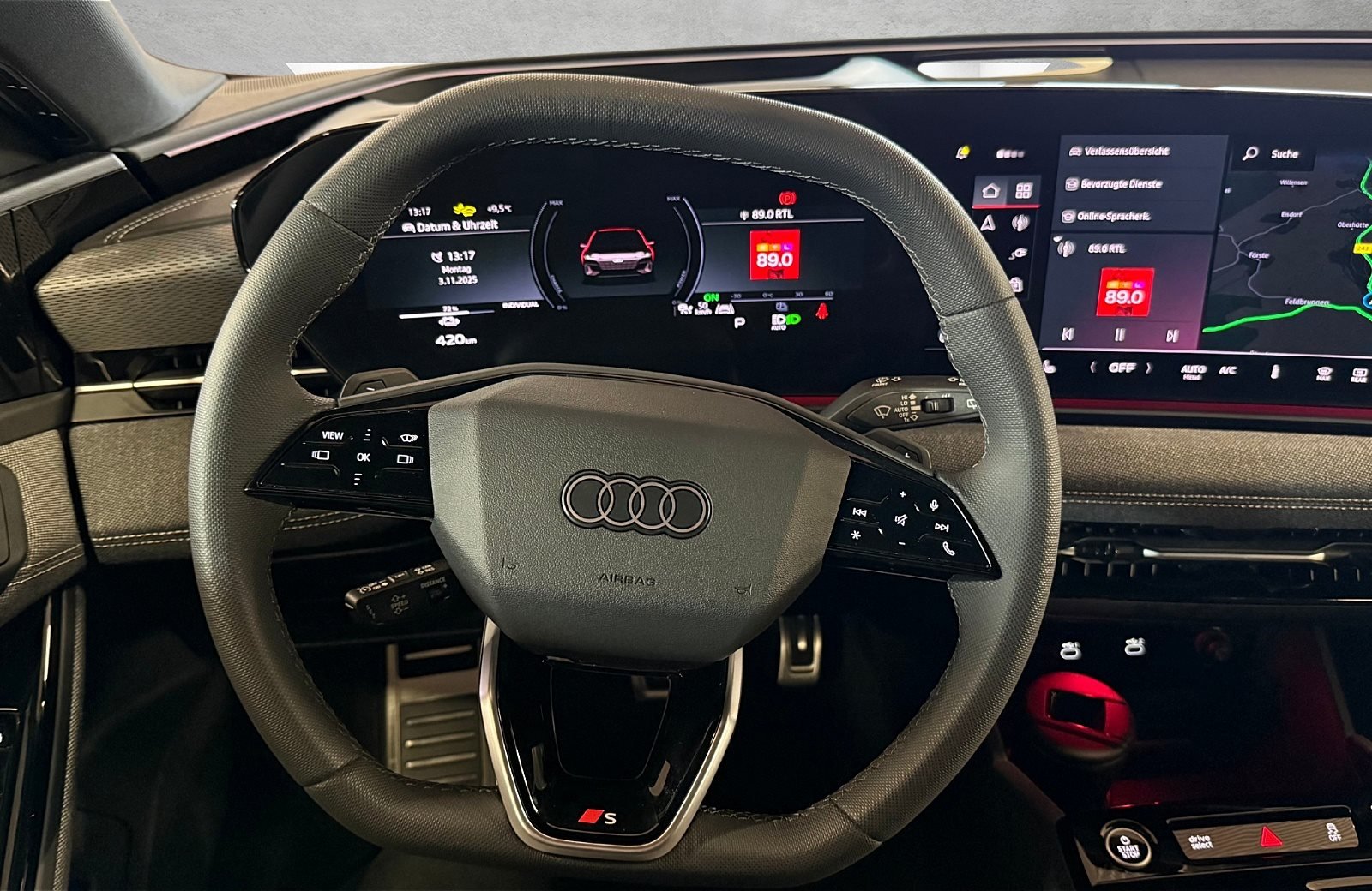 A6 e-tron Avant performance S-line Matrix HuD ACC B&O