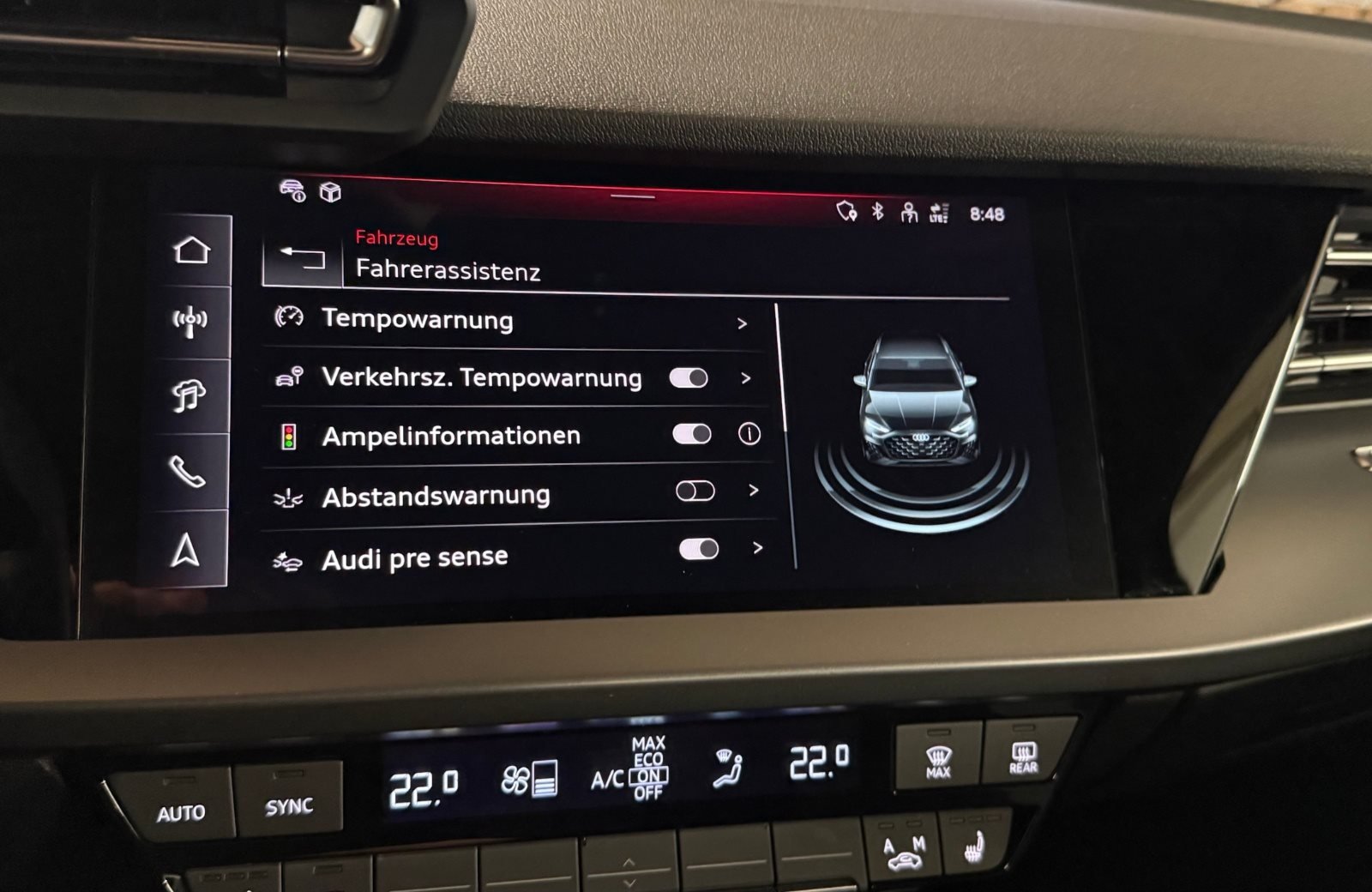 A3 Sportback 30 TDI advanced LED Navi AHK PDC SHZ