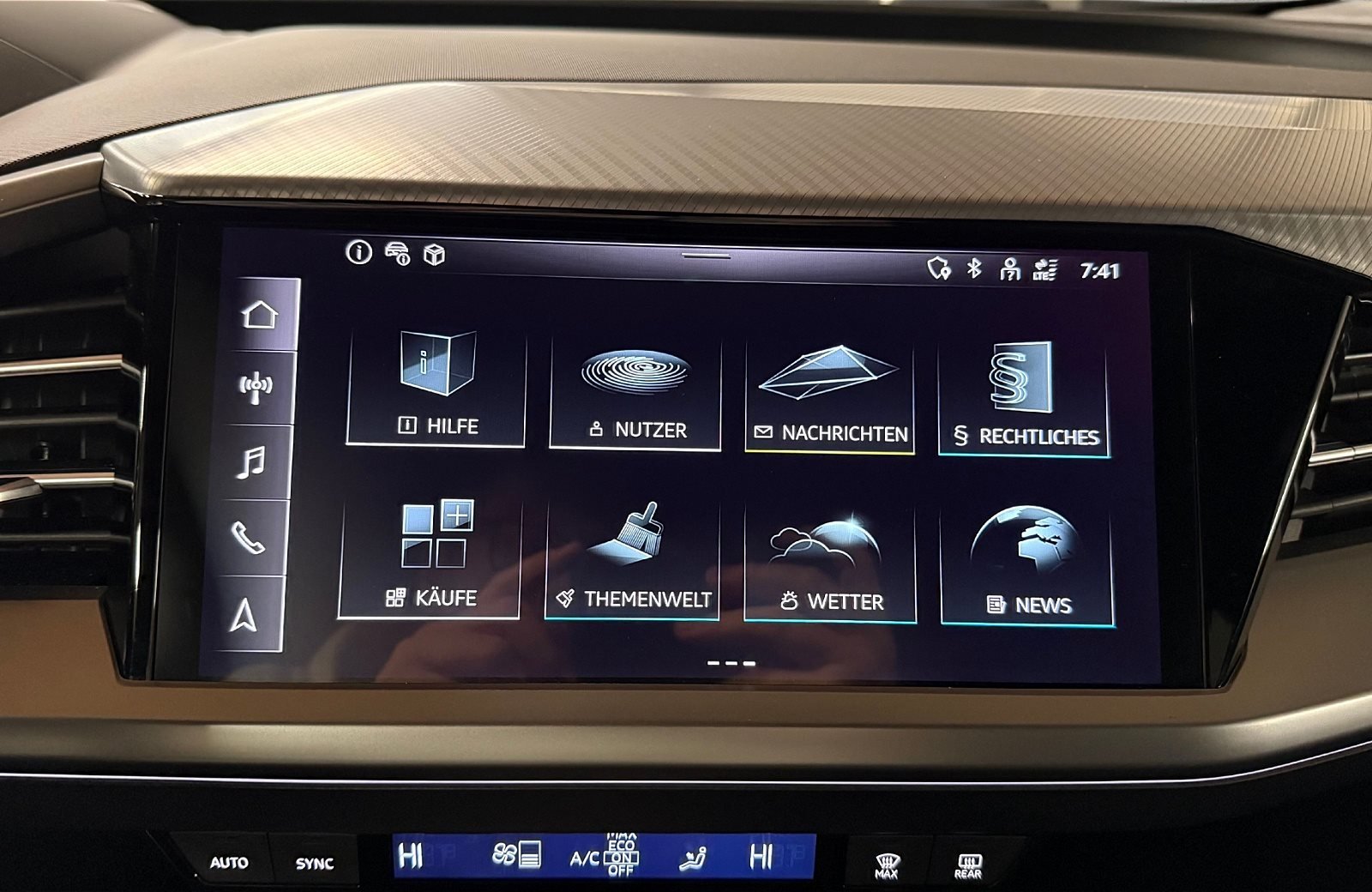 Q4 Sportback e-tron quattro Edition One Matrix Navi ACC HuD Pano Luft AHK