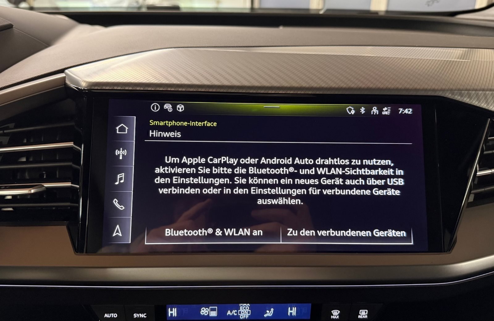 Q4 Sportback e-tron quattro Edition One Matrix Navi ACC HuD Pano Luft AHK