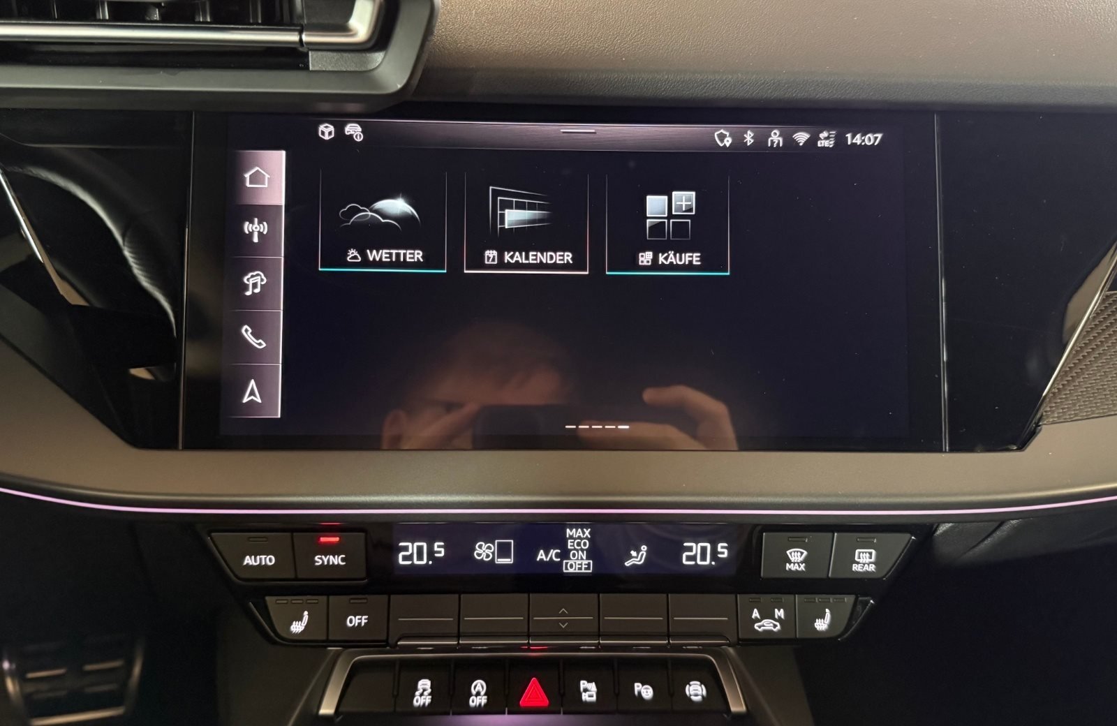 A3 Sportback 30 TFSI S line S-tronic LED Navi ACC AHK Leder