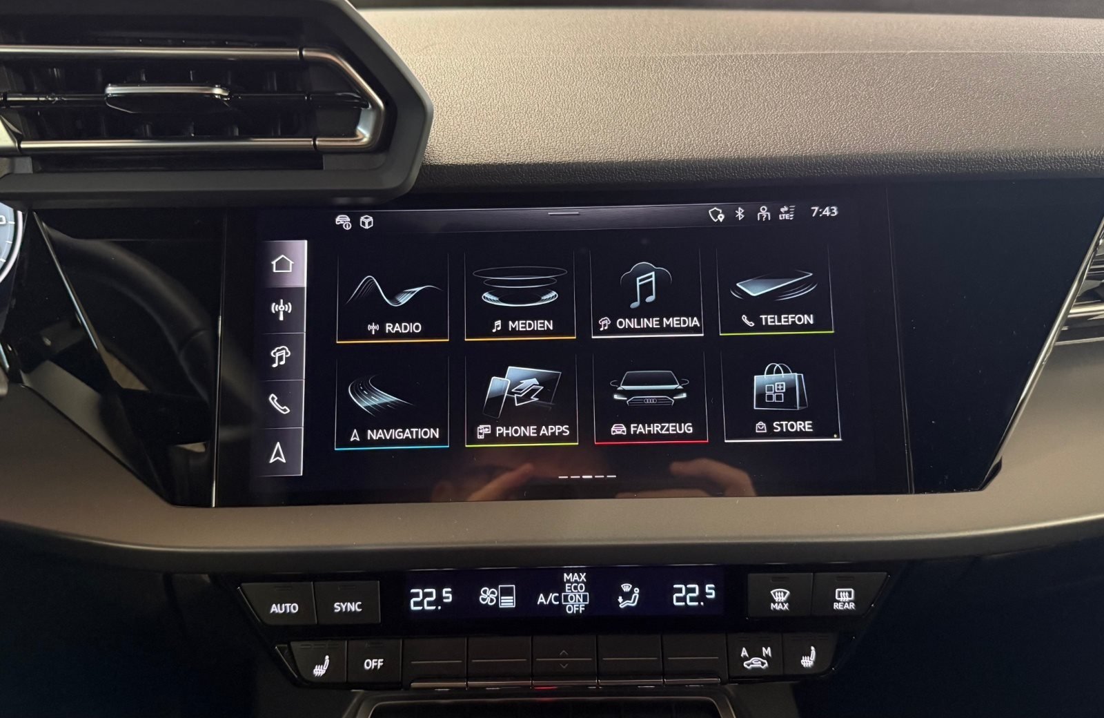 A3 Sportback 35 TDI S line S-tronic LED Navi ACC PDC SHZ