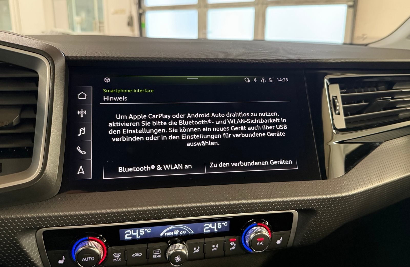 A1 Sportback 25 TFSI advanced MMI GRA Bluetooth SHZ