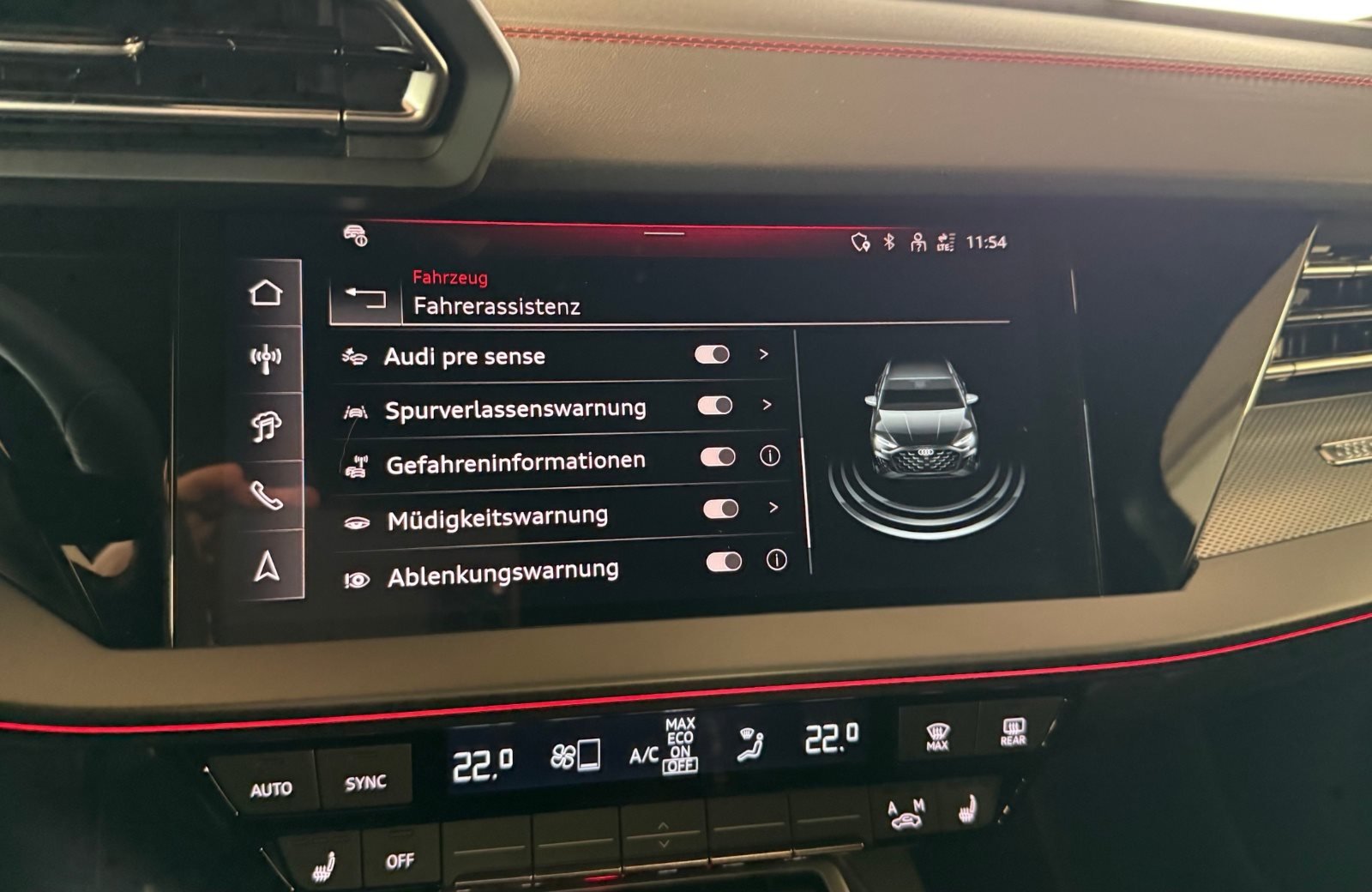 A3 Sportback S line 35 TDI S-tronic LED Navi ACC AHK RFK