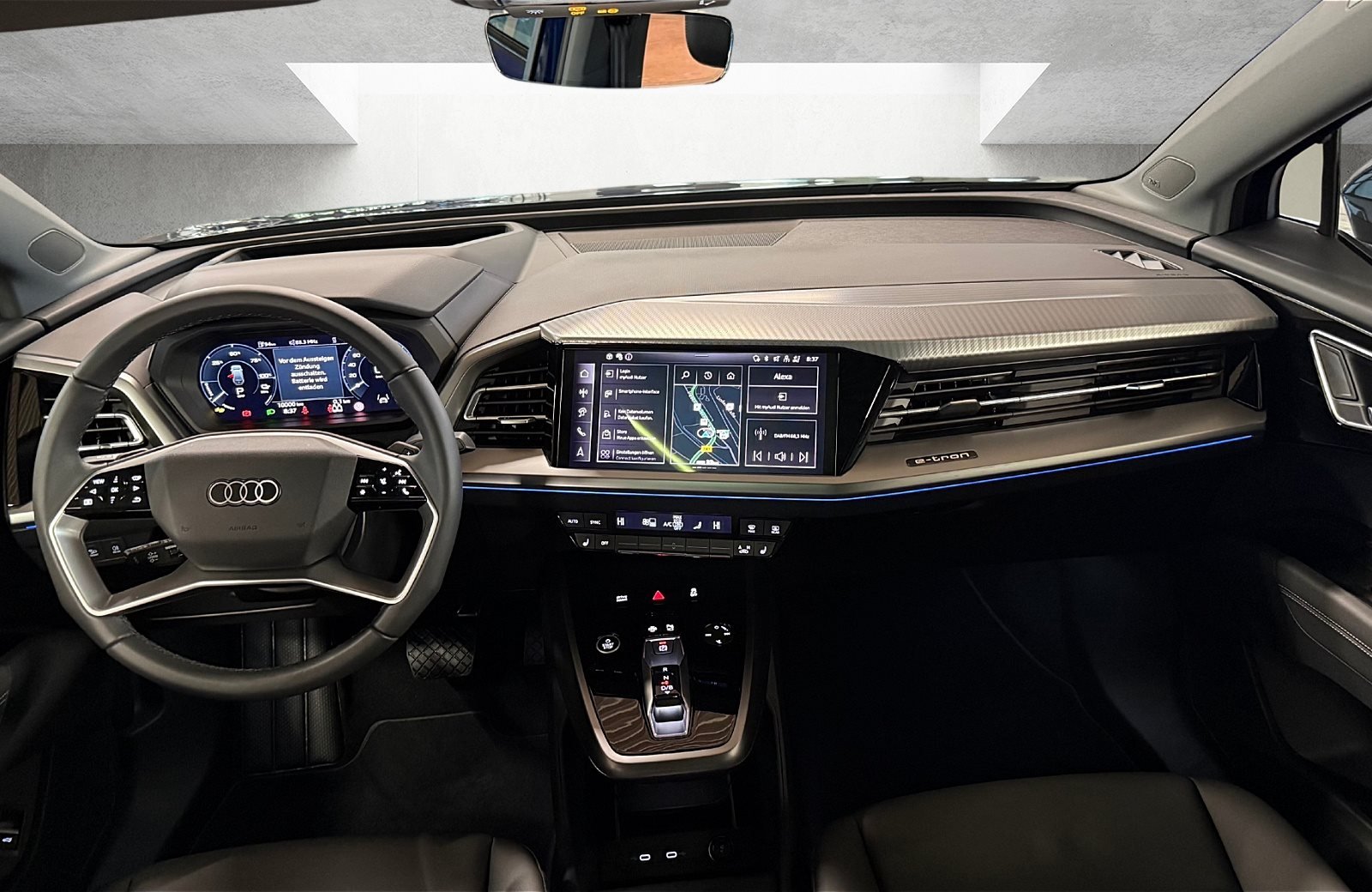 Q4 45 e-tron S line Matrix Navi ACC HuD AHK Wärmepumpe