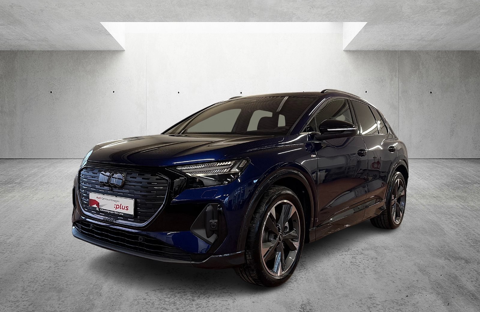 Q4 45 e-tron S line Matrix Navi ACC HuD AHK Wärmepumpe