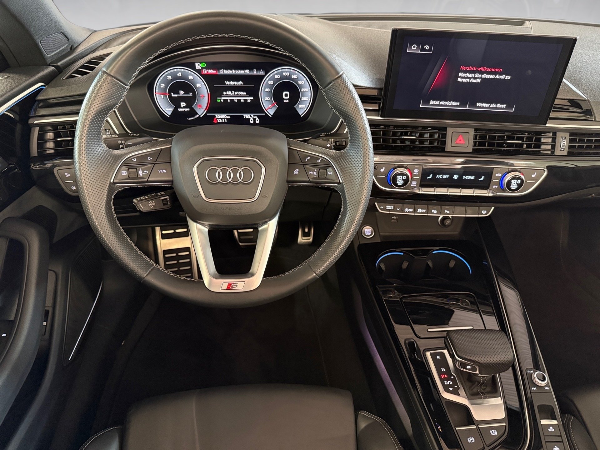 A5 Cabriolet 45 TFSI S line quattro S-tronic Matrix HuD Leder