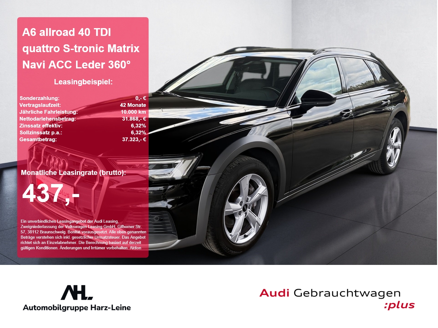 A6 allroad 40 TDI quattro S-tronic Matrix Navi ACC Lede...