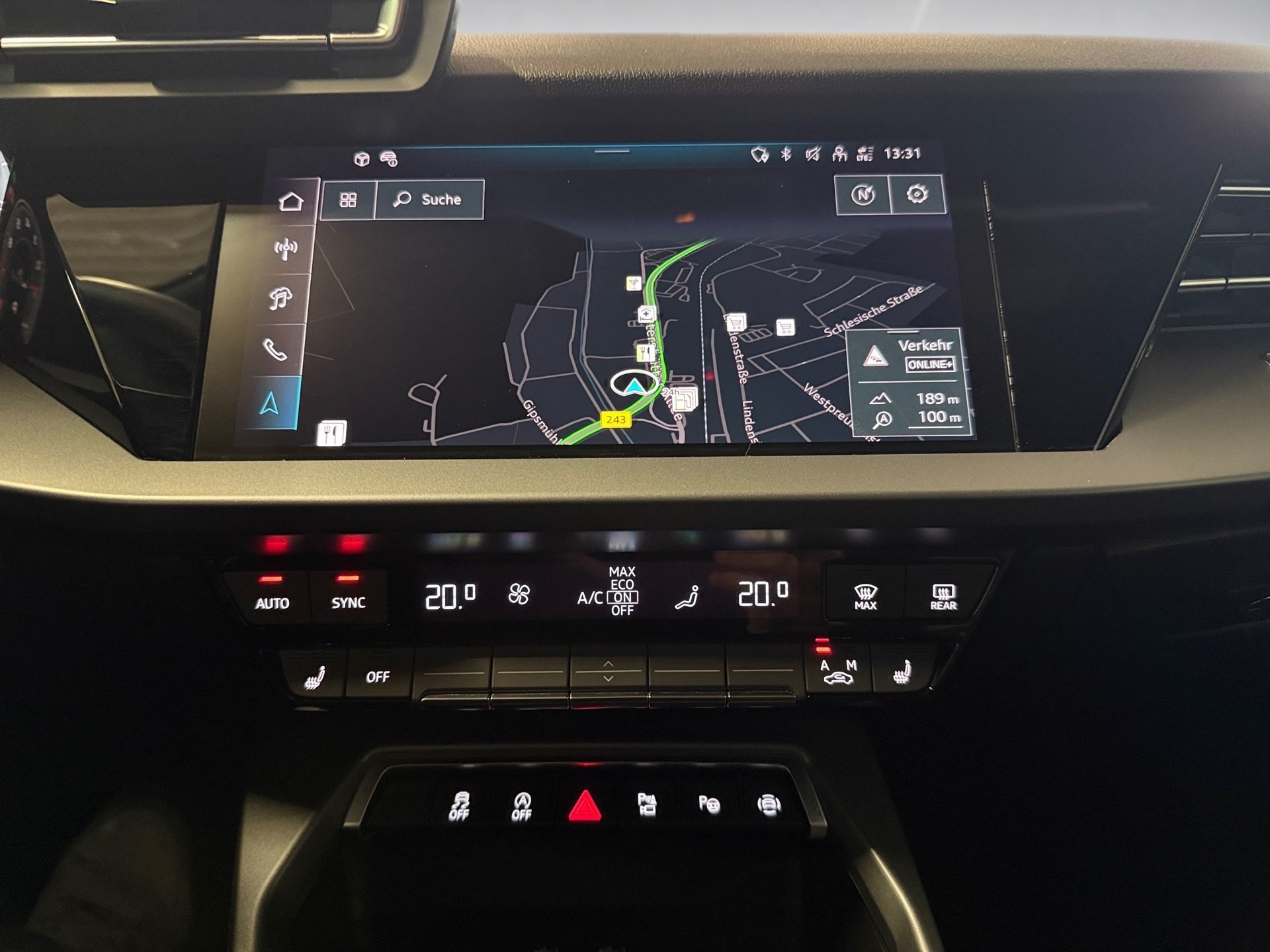 A3 Limousine 30 TFSI S line S-tronic Navi ACC RFK Optik schwarz plus