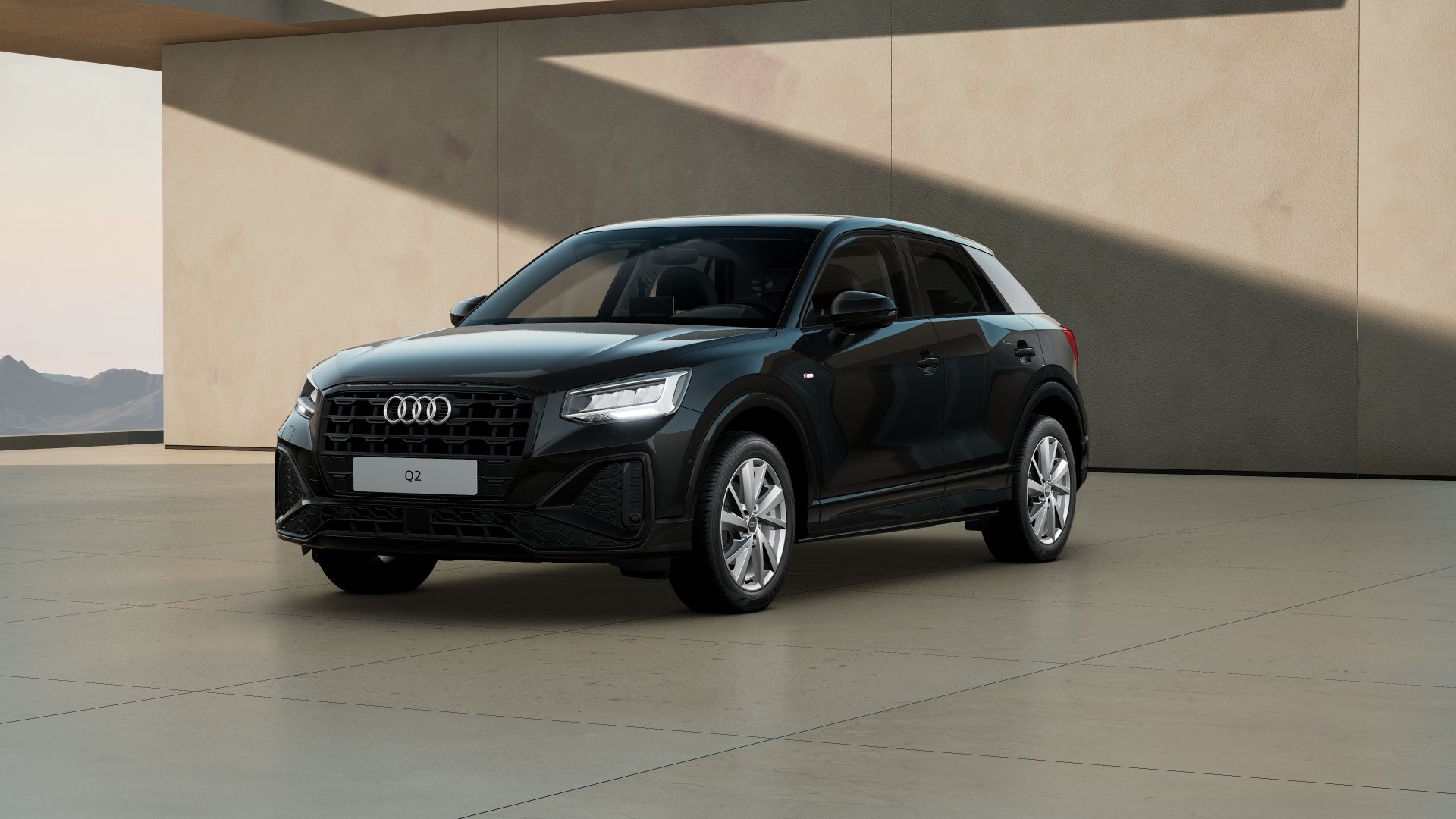 Q2 35 TFSI S line S-tronic LED Navi GRA RFK Optik schwarz