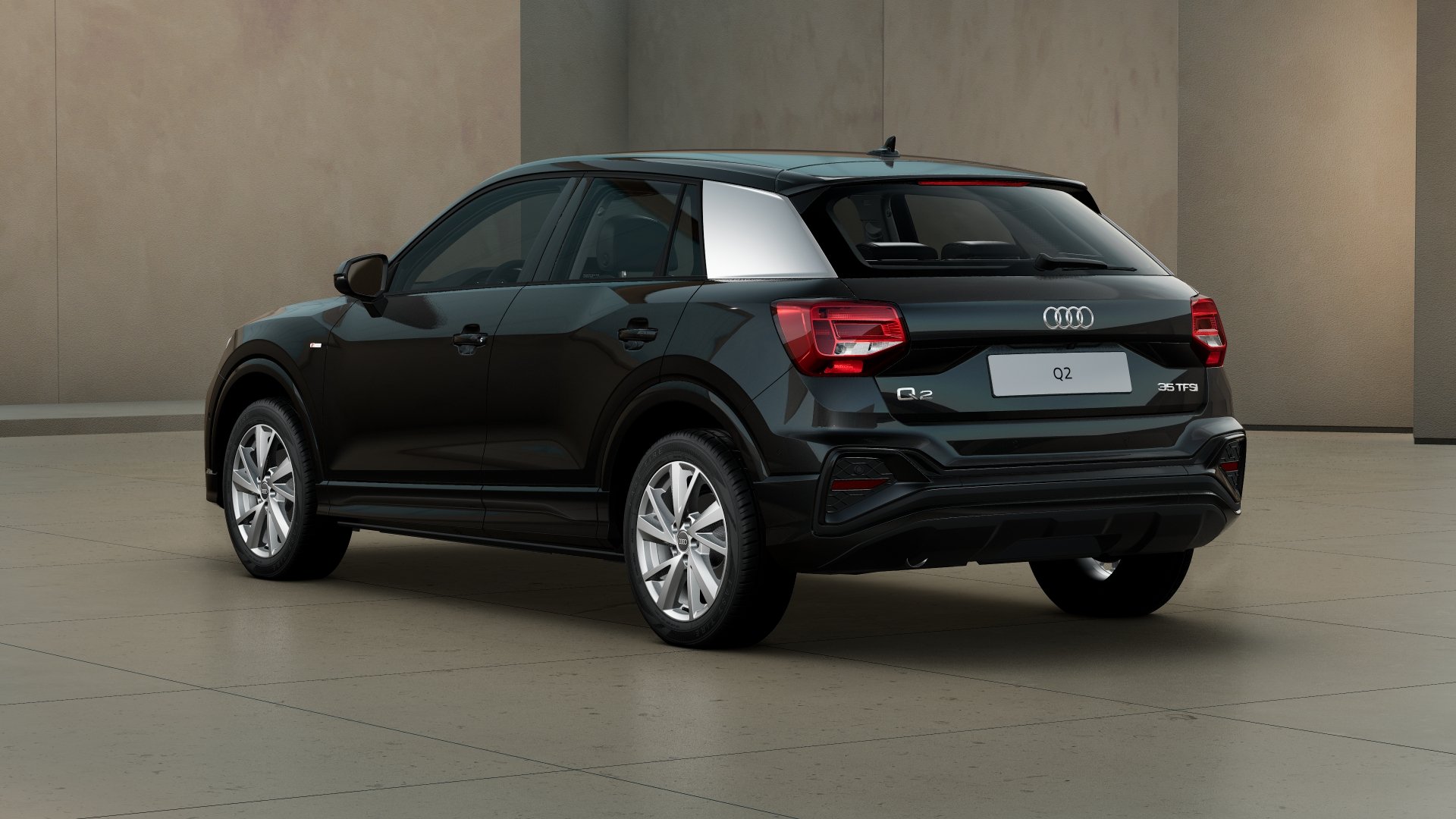 Q2 35 TFSI S line S-tronic LED Navi GRA RFK Optik schwarz