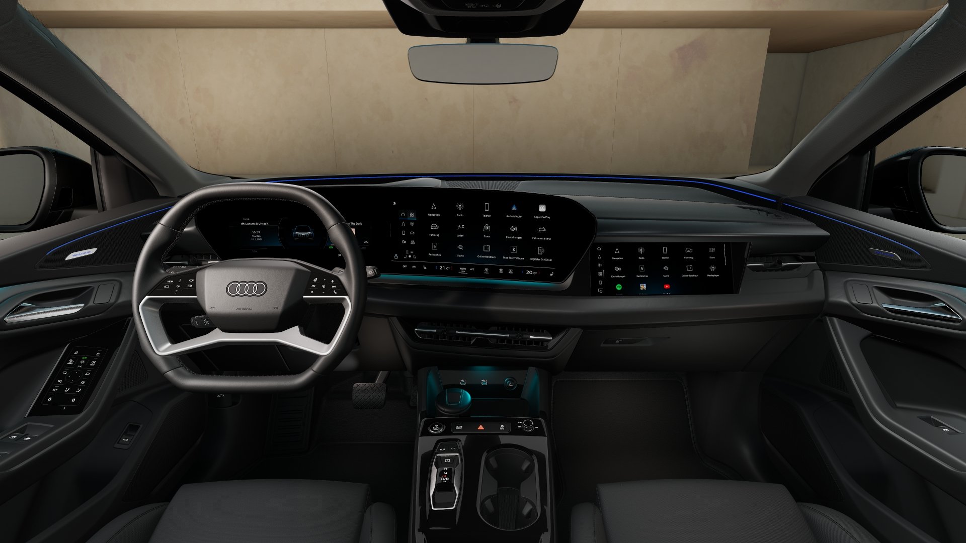 Q6 e-tron S line quattro Matrix HuD Pano 360° ACC B&O Wärmepumpe