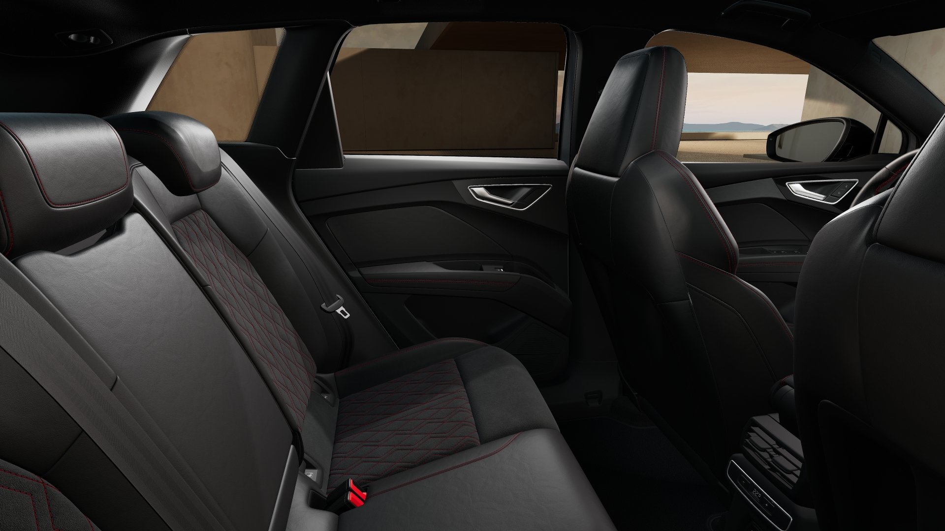 Q4 e-tron 45 quattro S line Matrix AHK Navi ACC RFK Optik schwarz
