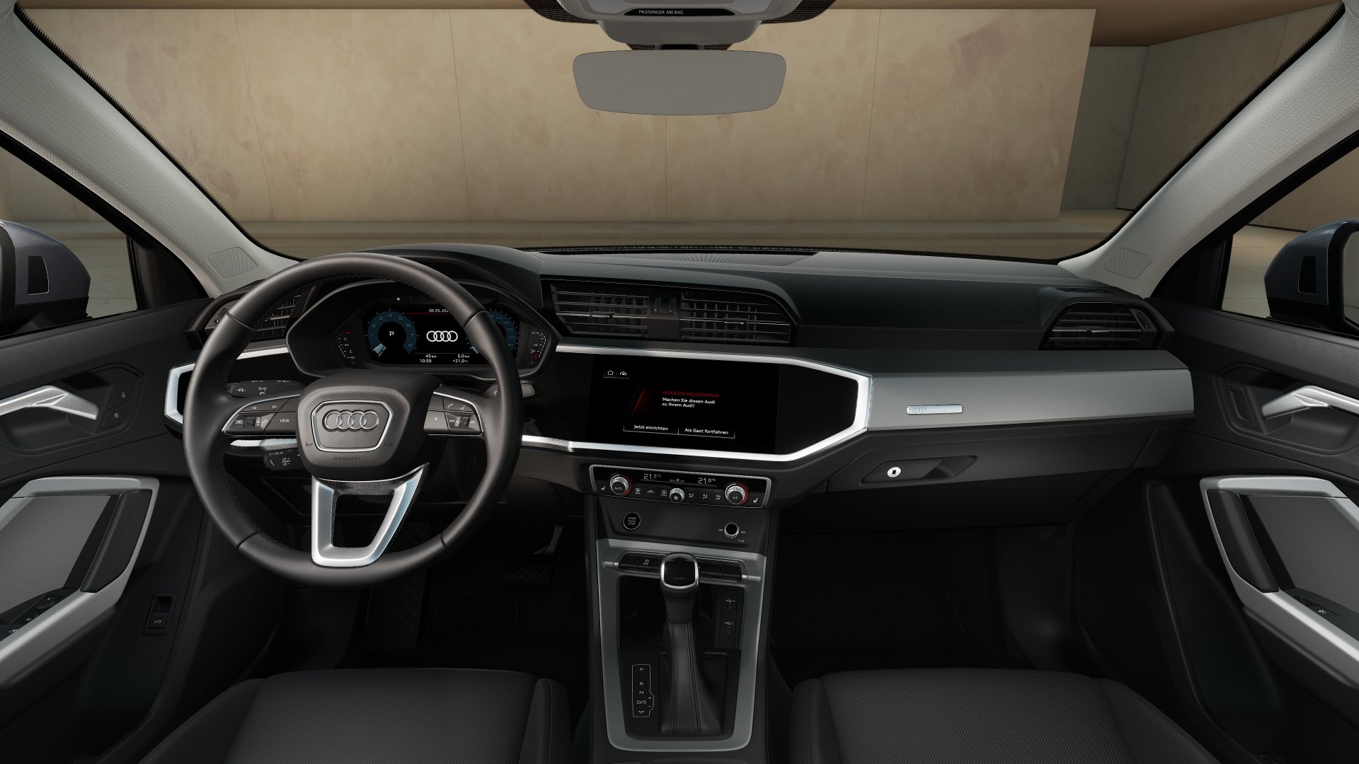 Q3 35 TFSI advanced S-tronic AHK Navi ACC LED Optik schwarz