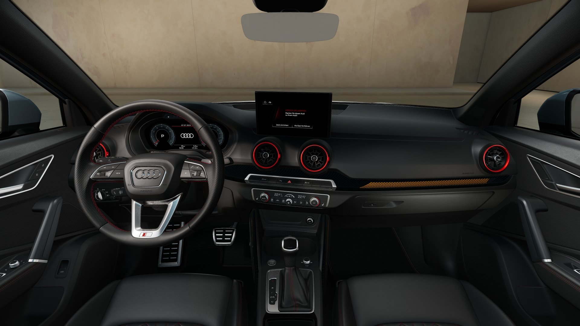 Q2 35 TFSI S line S-tronic AHK Navi ACC RFK Leder