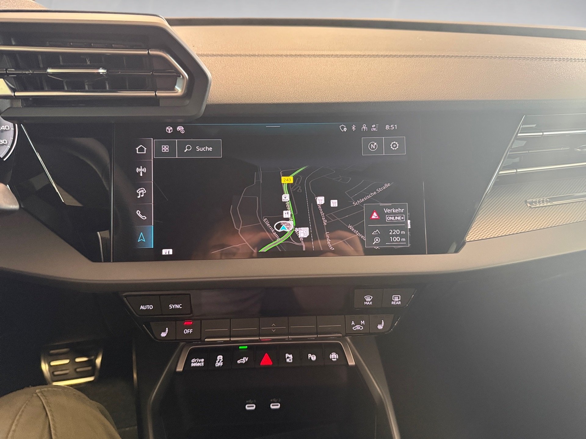 A3 Sportback 40 TFSIe S line S-tronic Navi HuD ACC SONOS