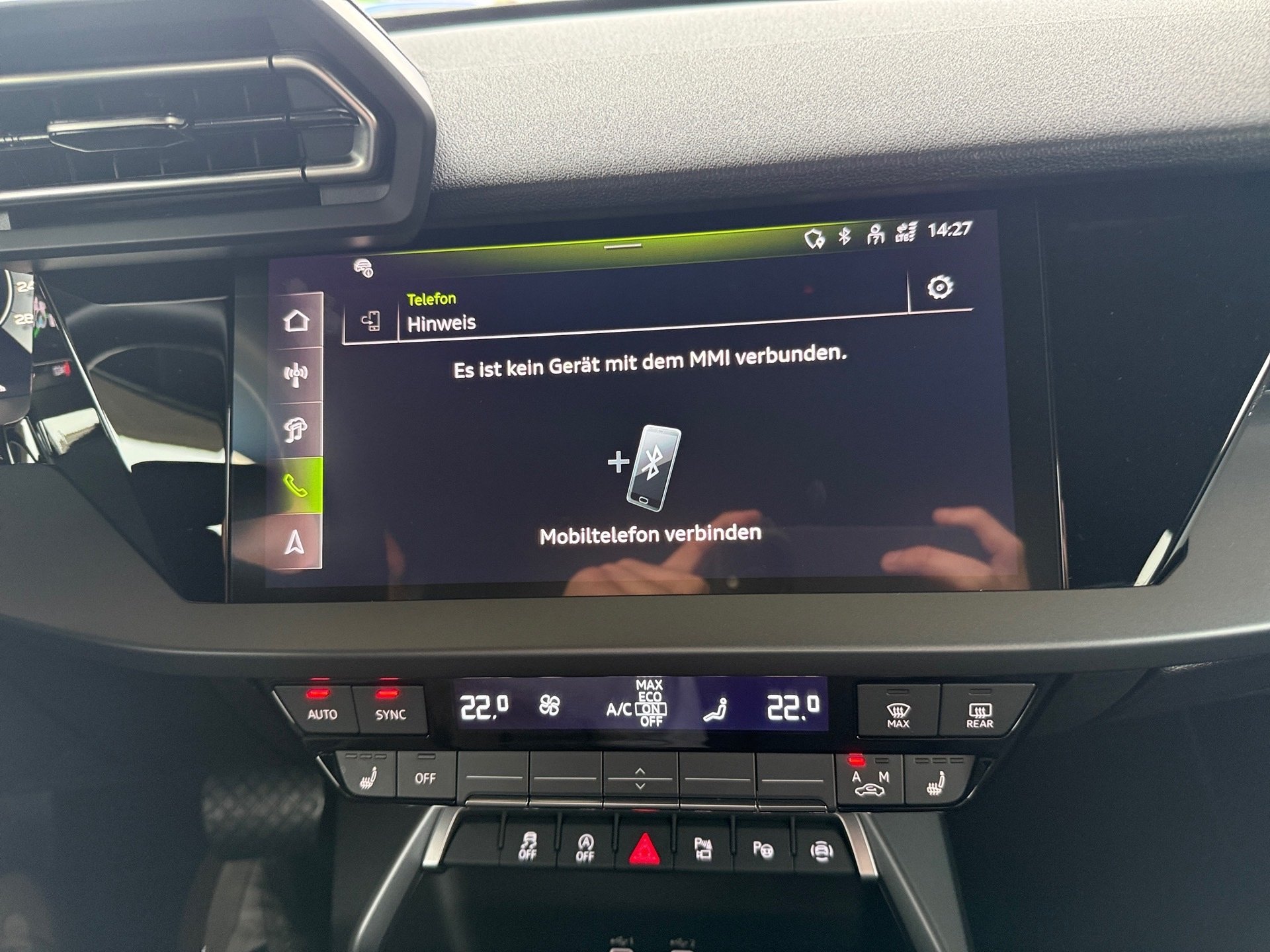 A3 Limousine 35 TFSI S line S-tronic AHK Navi ACC RFK Optik schwarz plus