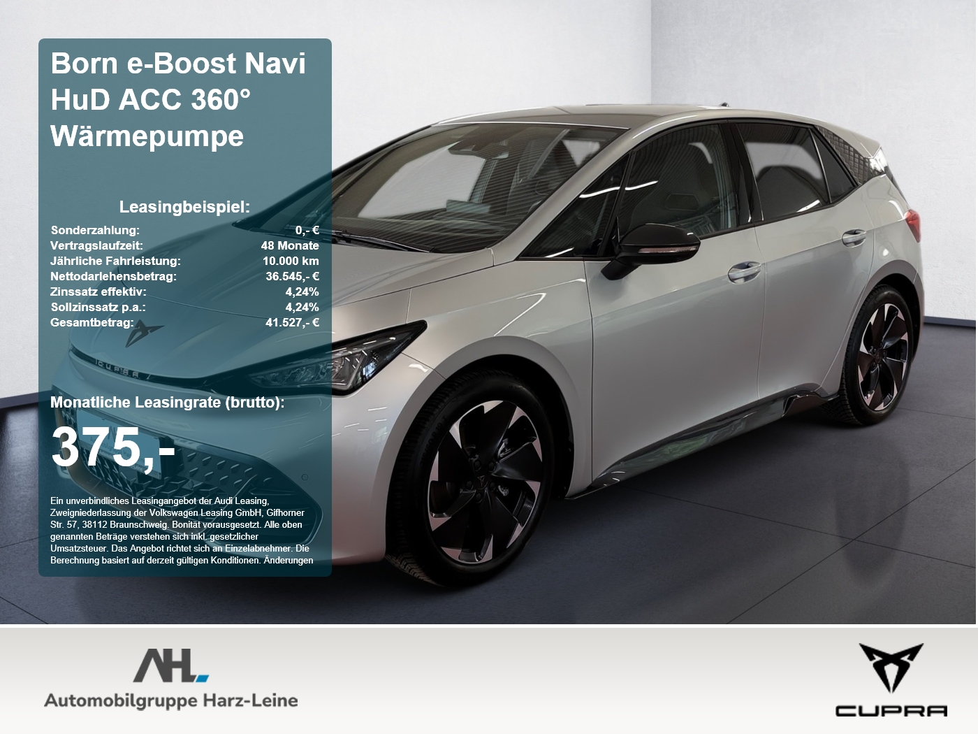 Born e-Boost Navi HuD ACC 360° Wärmepumpe 360 LM