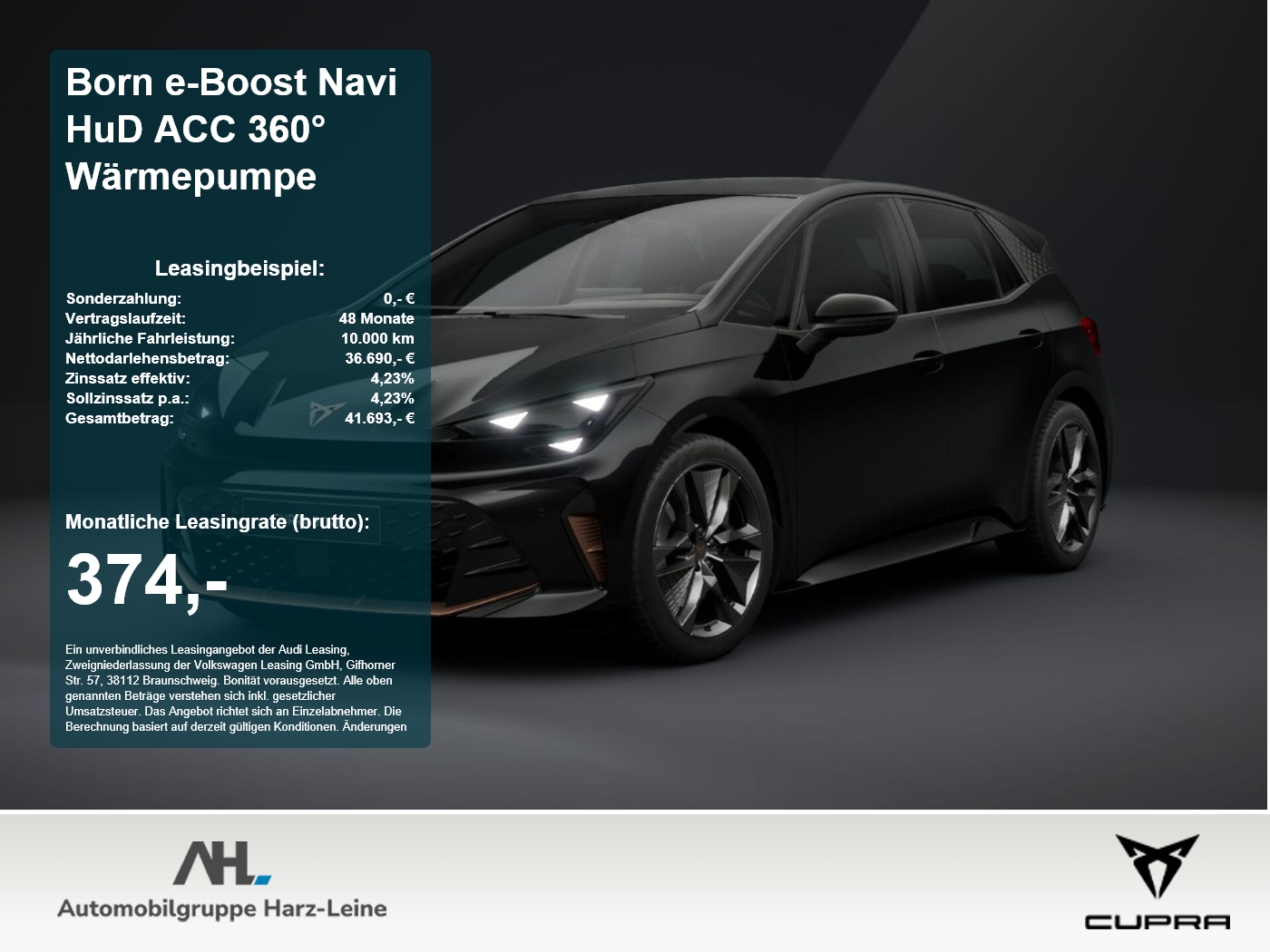 Born e-Boost Navi HuD ACC 360° Wärmepumpe 360 LM