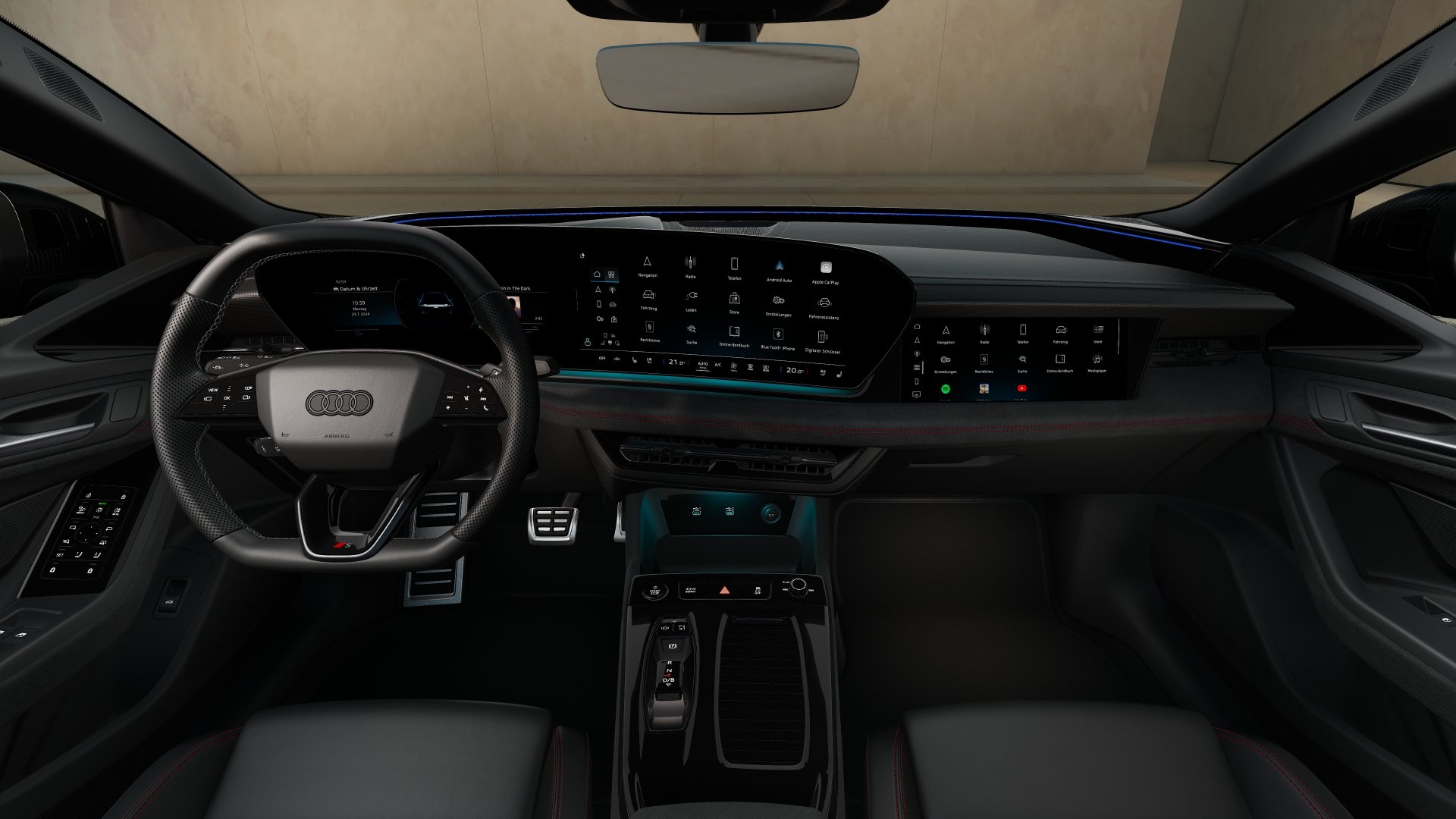 A6 Sportback e-tron S line Matrix AHK Pano Leder HuD Luft B&O