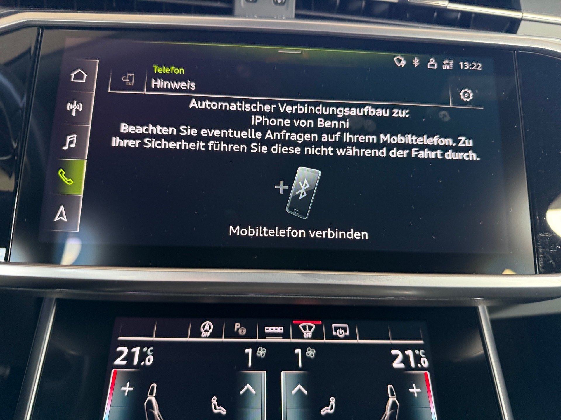 A6 Avant 45 TFSI S line quattro S-tronic AHK Navi ACC HuD Optik schwarz plus