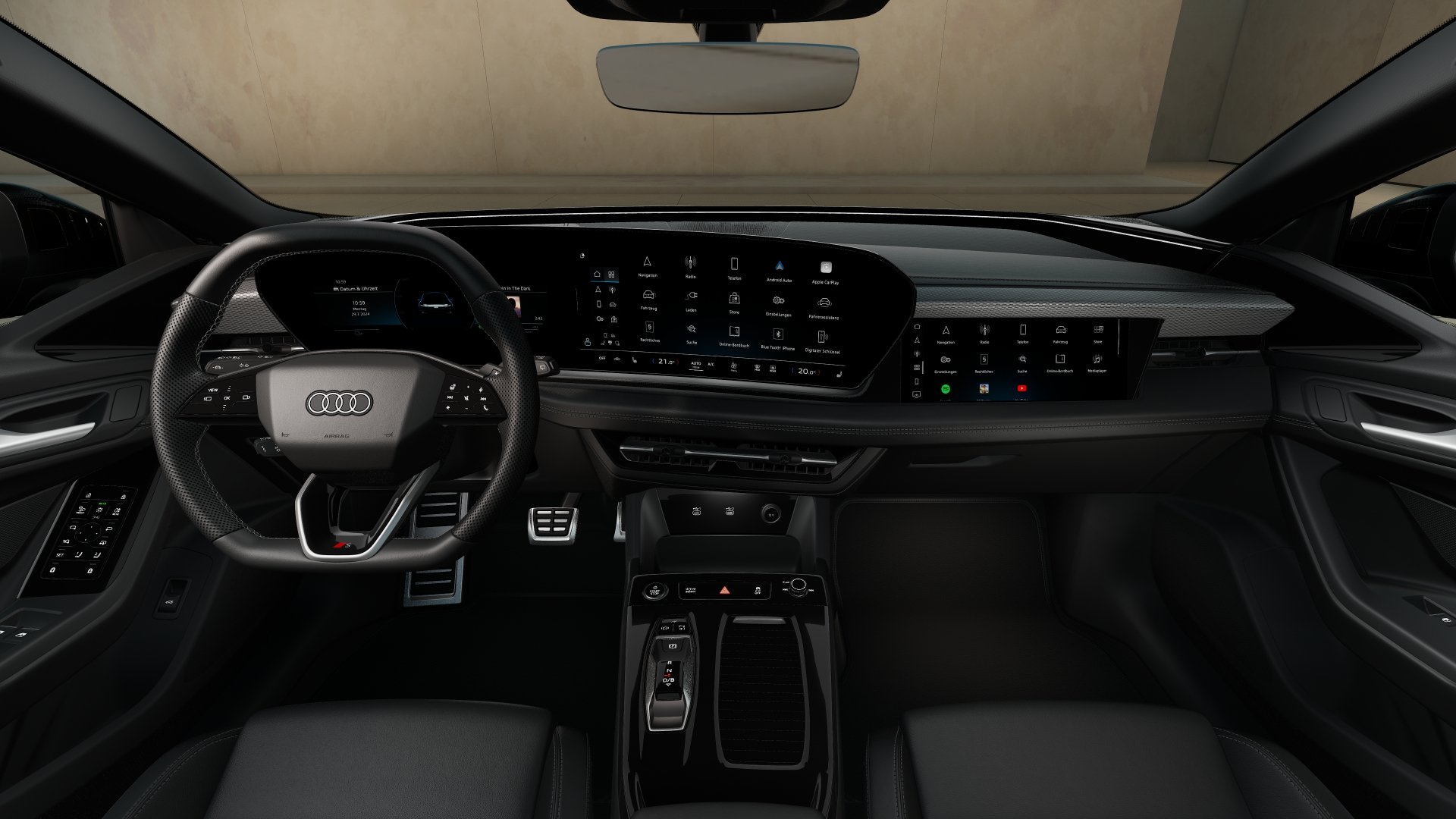 A6 Avant e-tron S line Matrix AHK Luft 360° Leder ACC BF-Display