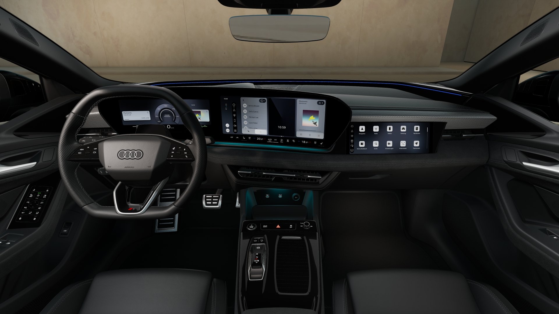 A6 Sportback e-tron S line Matrix AHK Luft HuD 360° B&O