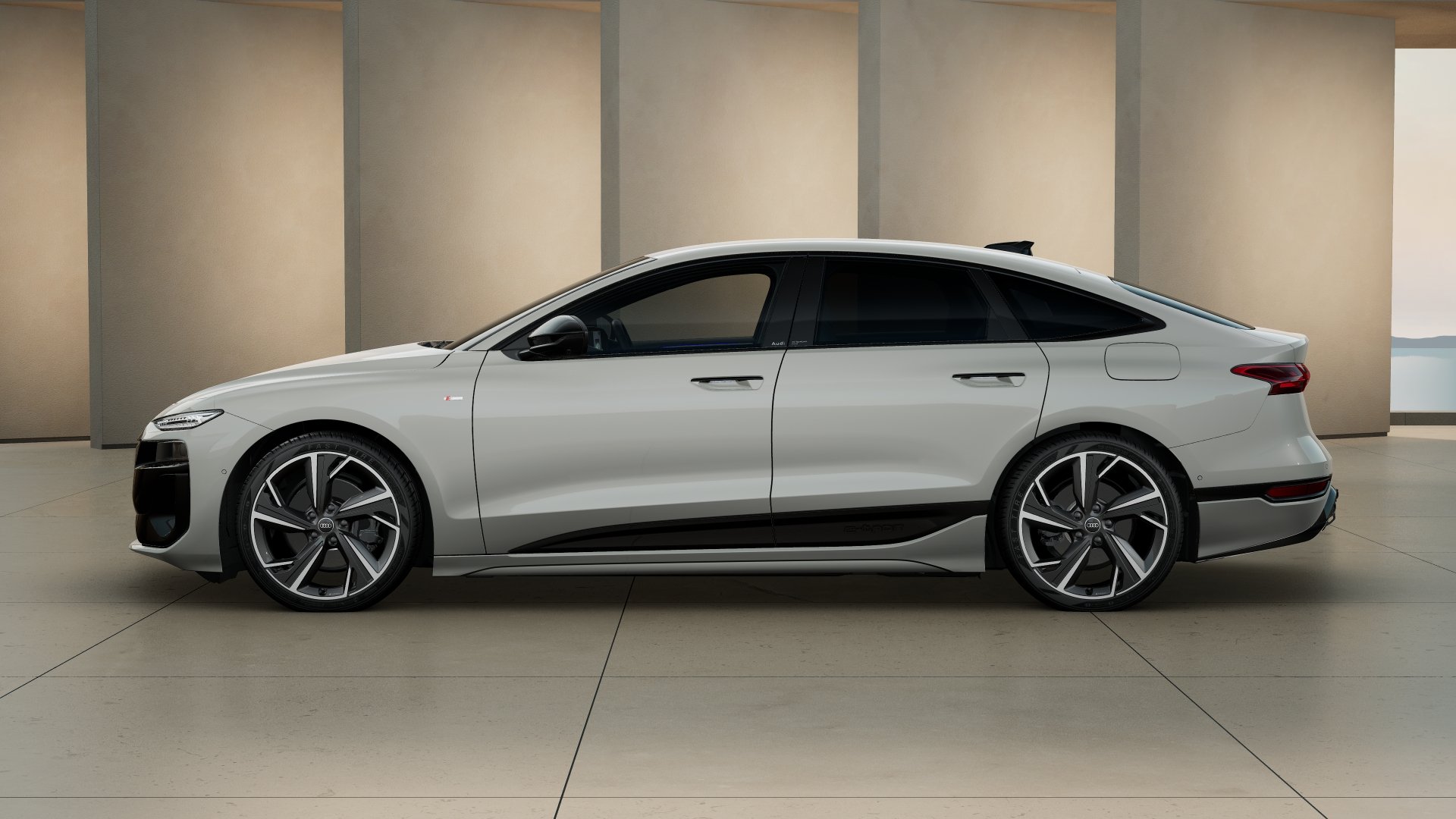 A6 Sportback e-tron S line Matrix AHK Luft HuD 360° B&O