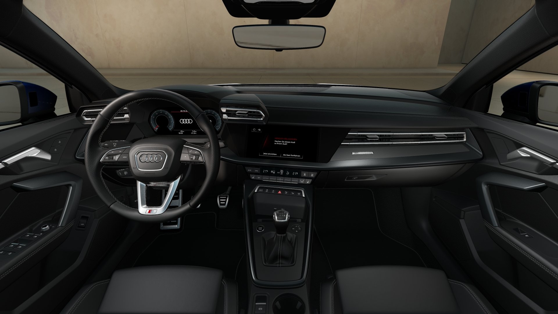 A3 Limousine 30 TFSI S line AHK Navi ACC 360° Leder SHZ